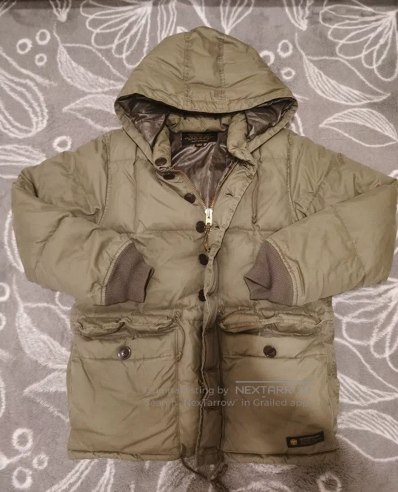Neighborhood Neighborhood Military Green L Size Down Jacket Size US L / EU 52-54 / 3 - 1 Thumbnail