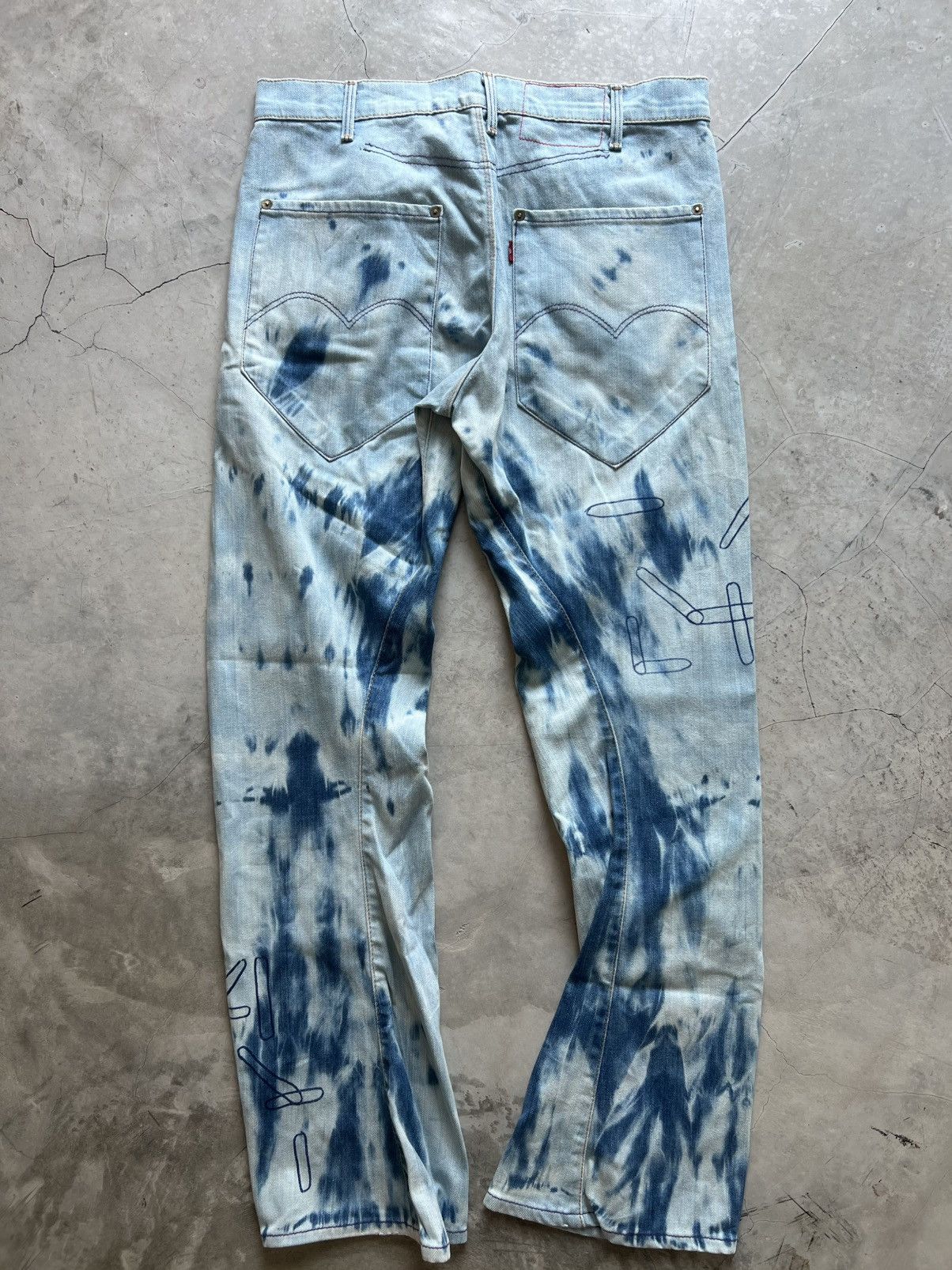 Levi's Rare Levis Engineered Twisted Jeans Tag W31 Actual 31x30.5 Size US 31 - 6 Thumbnail