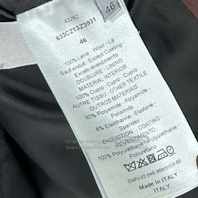 Dior Dior Dark Red Hooded Suit Jacket. Size US S / EU 44-46 / 1 - 6 Thumbnail