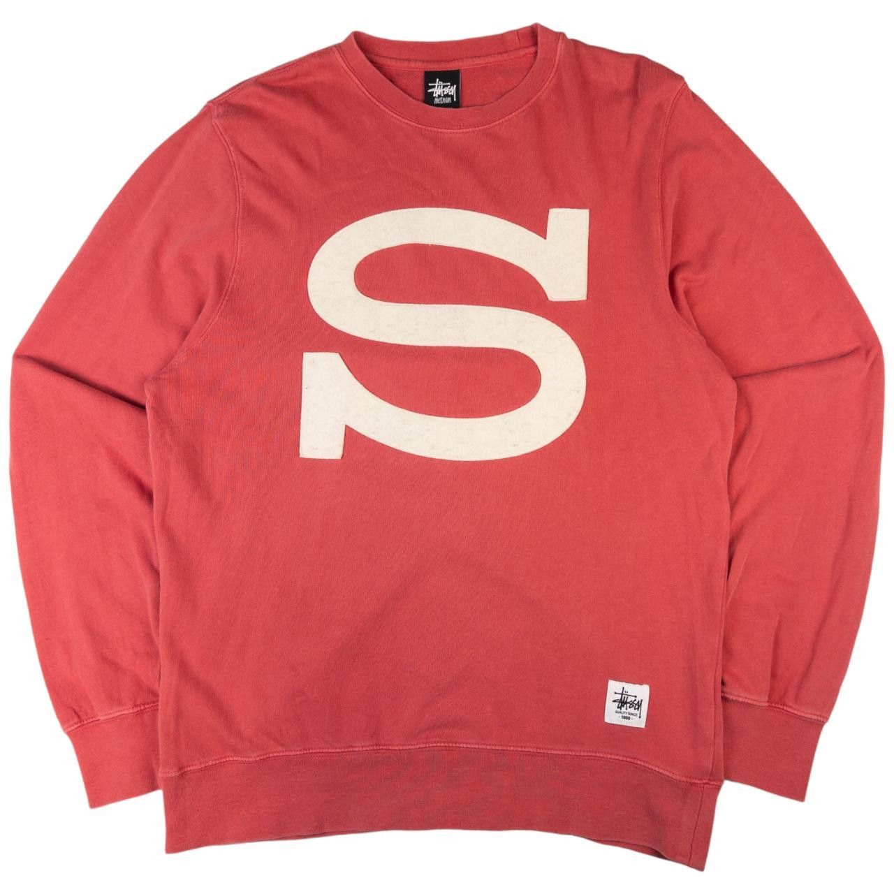 Stussy Vintage Stussy Letter Applique Sweatshirt Size M Size US M / EU 48-50 / 2 - 1 Thumbnail