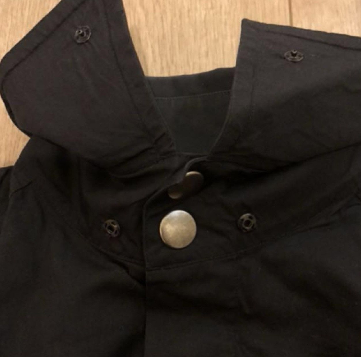 Dirk Bikkembergs Dirk Bikkembergs Black Slim-Cuff Button-Down Shirt Size 46L - 2 Thumbnail
