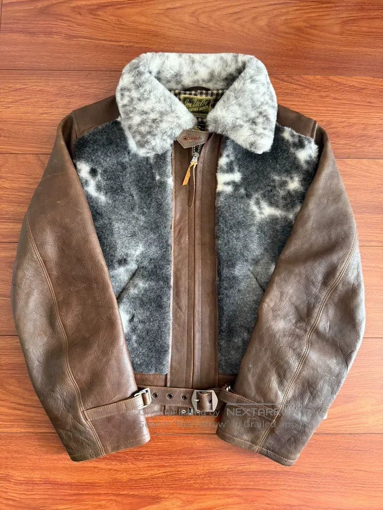 The Real McCoy's The Real McCoys Classic brown bear cow horseskin jacket Size US M / EU 48-50 / 2 - 1 Thumbnail