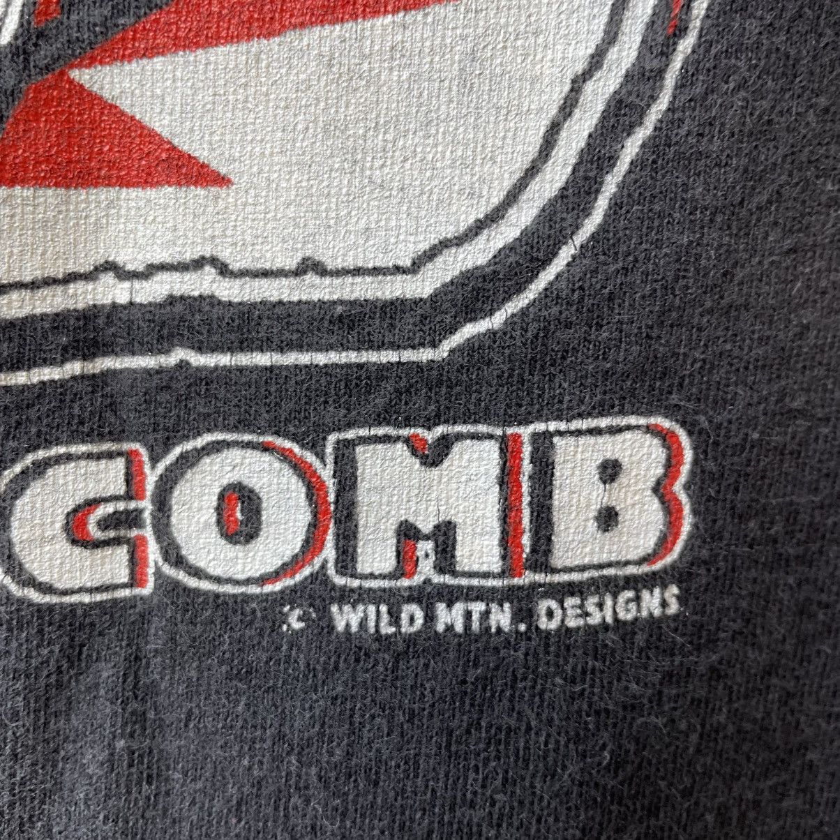 Welcome Skateboards 🔥Vintage 90s Whistler Black Comb Skateboard Tee Size US M / EU 48-50 / 2 - 6 Thumbnail