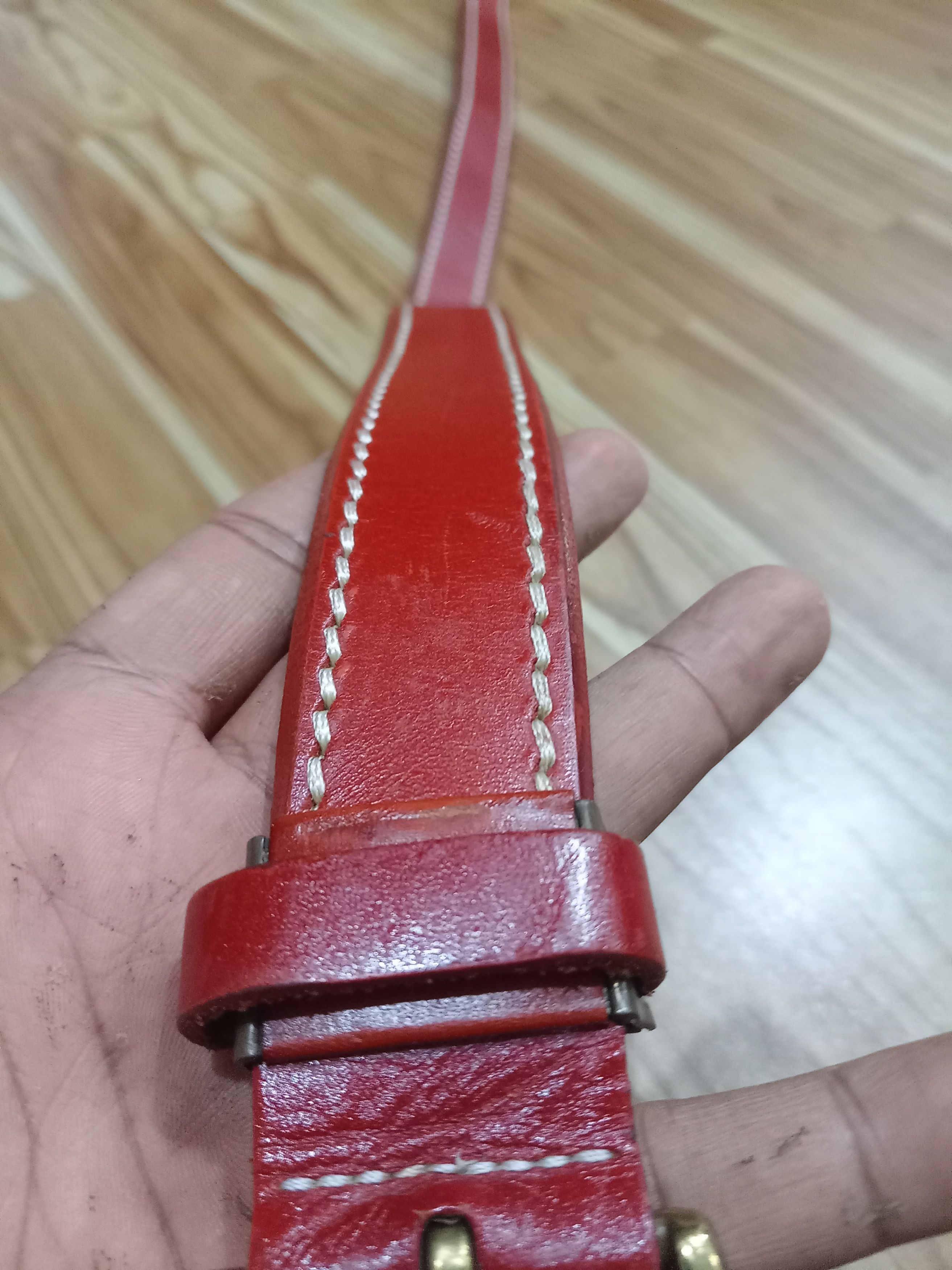 Japanese Brand × RAGEBLUE Rageblue leather belt size max 34 inc Size 34 - 3 Thumbnail