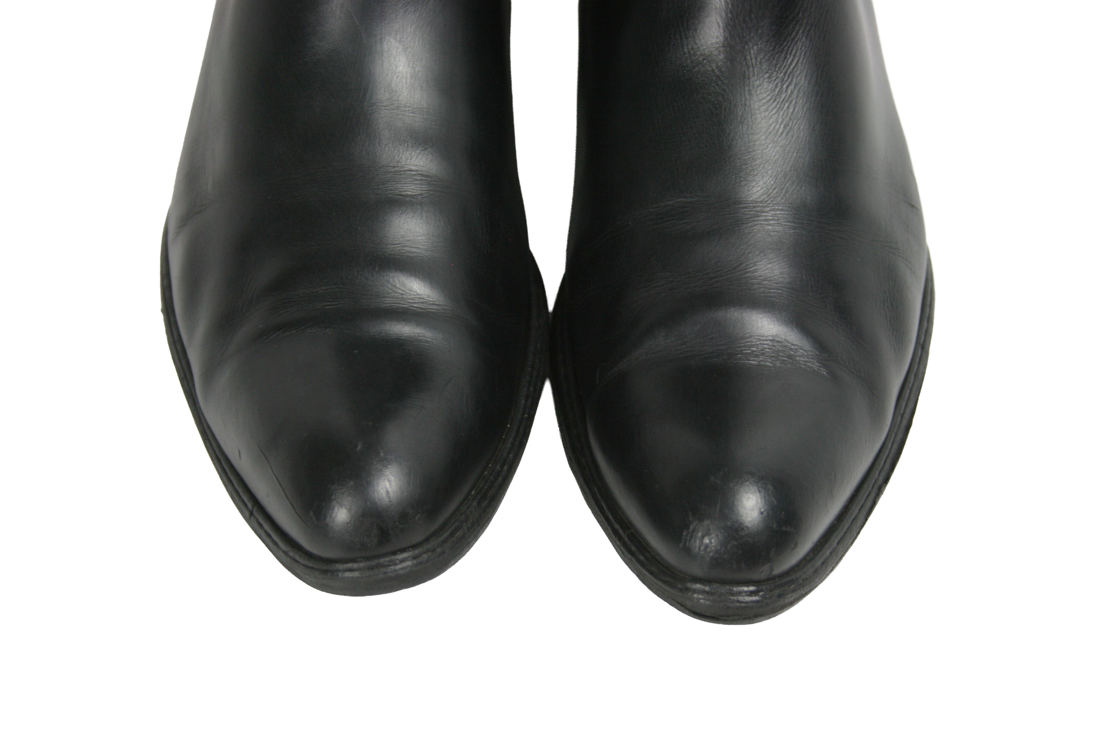 Paciotti 00S Knight Renaissance Knee High Y2K Boots Vintage Size US 7 / IT 37 - 5 Thumbnail