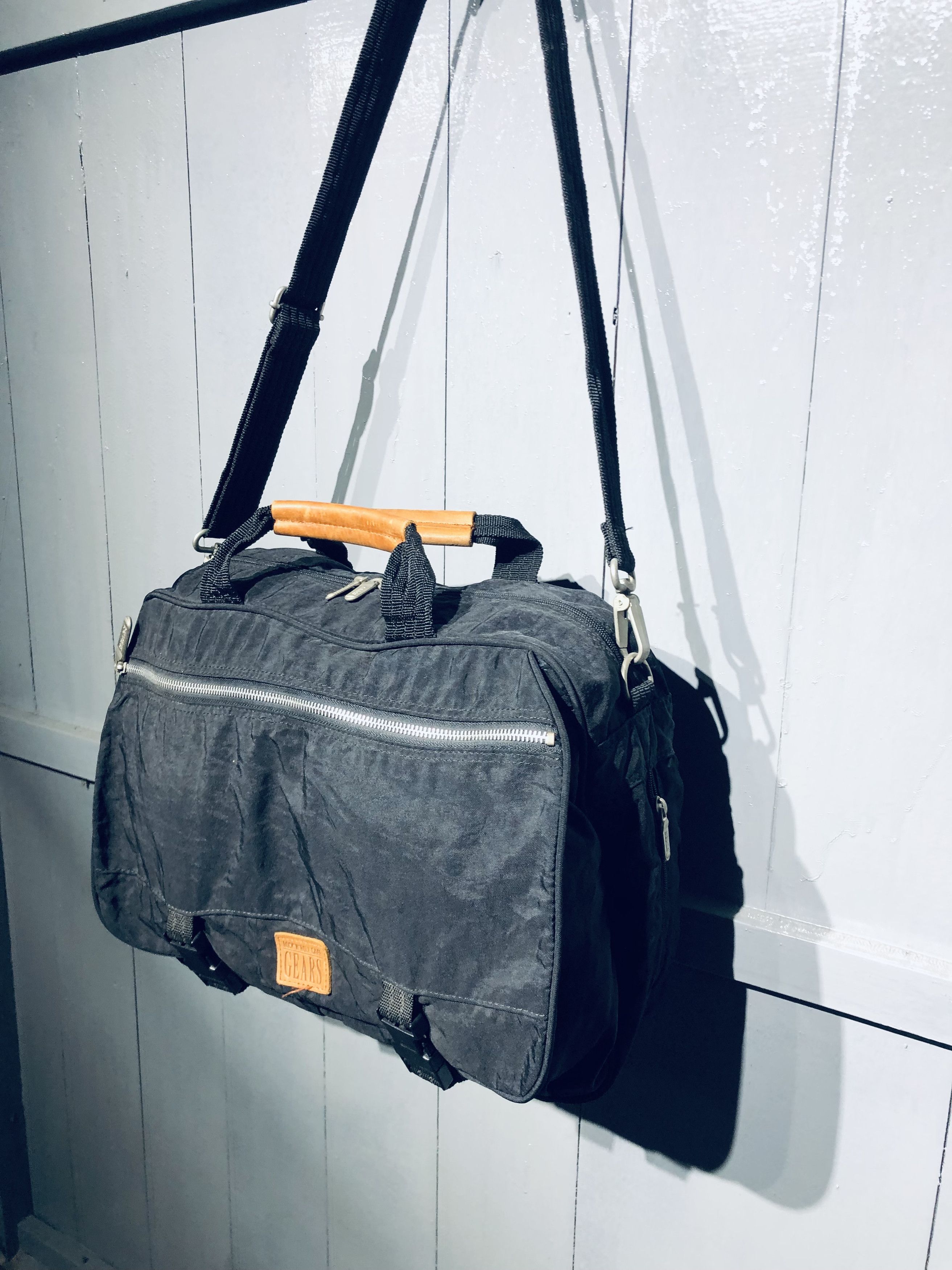 Bicycle Japanese Streetwear Rock’N’Roll Gears Style Messenger Bag Size ONE SIZE - 2 Thumbnail