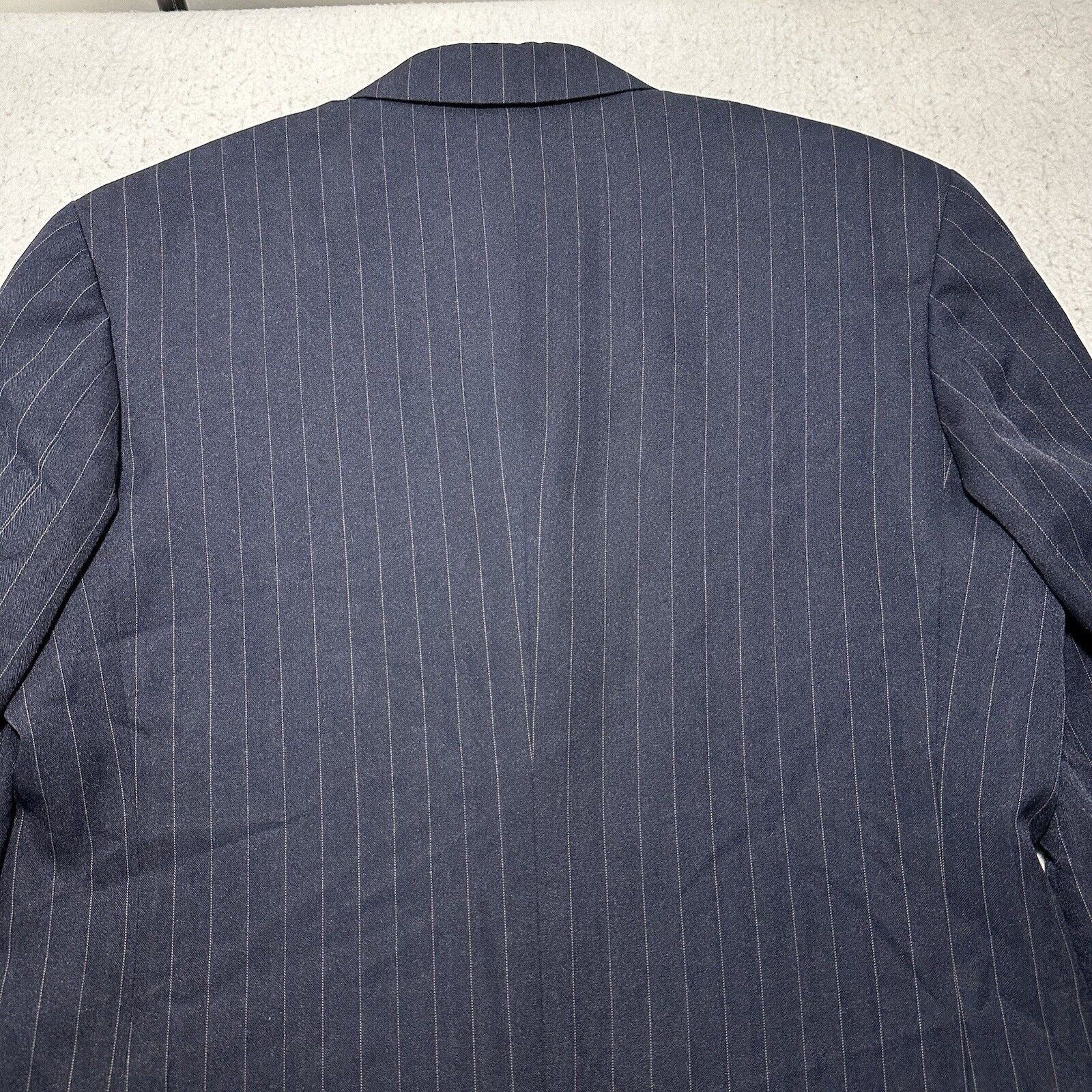 Other T.D.C NY Collection 44XL Square Button Suit Jacket Blue Size 44L - 16 Thumbnail