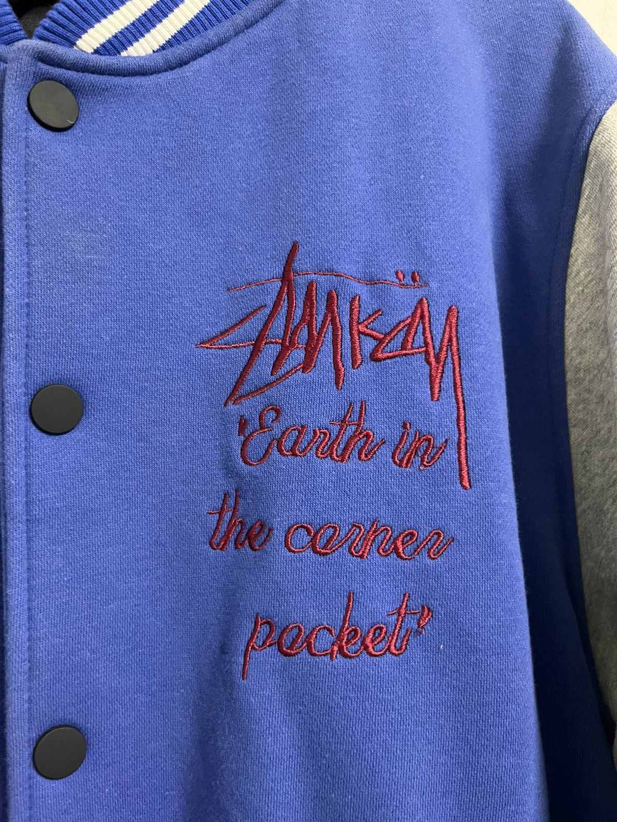 Japanese Brand stussy rip off japanese brand varsity jackets Size US L / EU 52-54 / 3 - 10 Thumbnail