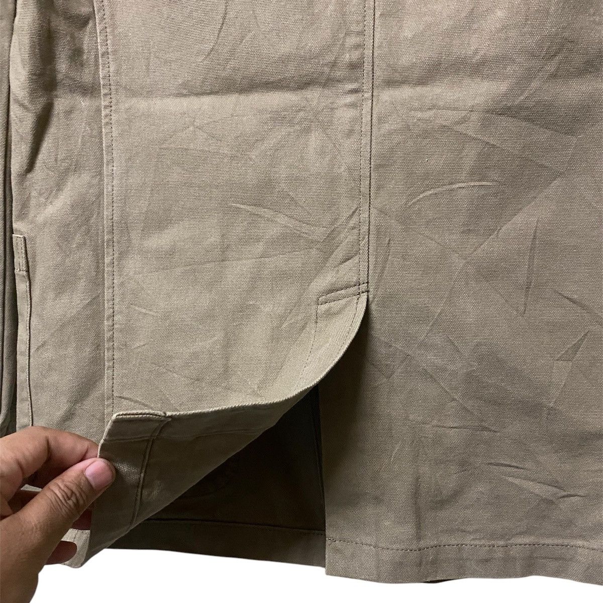 Yohji Yamamoto Yohji Yamamoto AAR Hunting Chore pocket canvas jacket Size US L / EU 52-54 / 3 - 6 Thumbnail