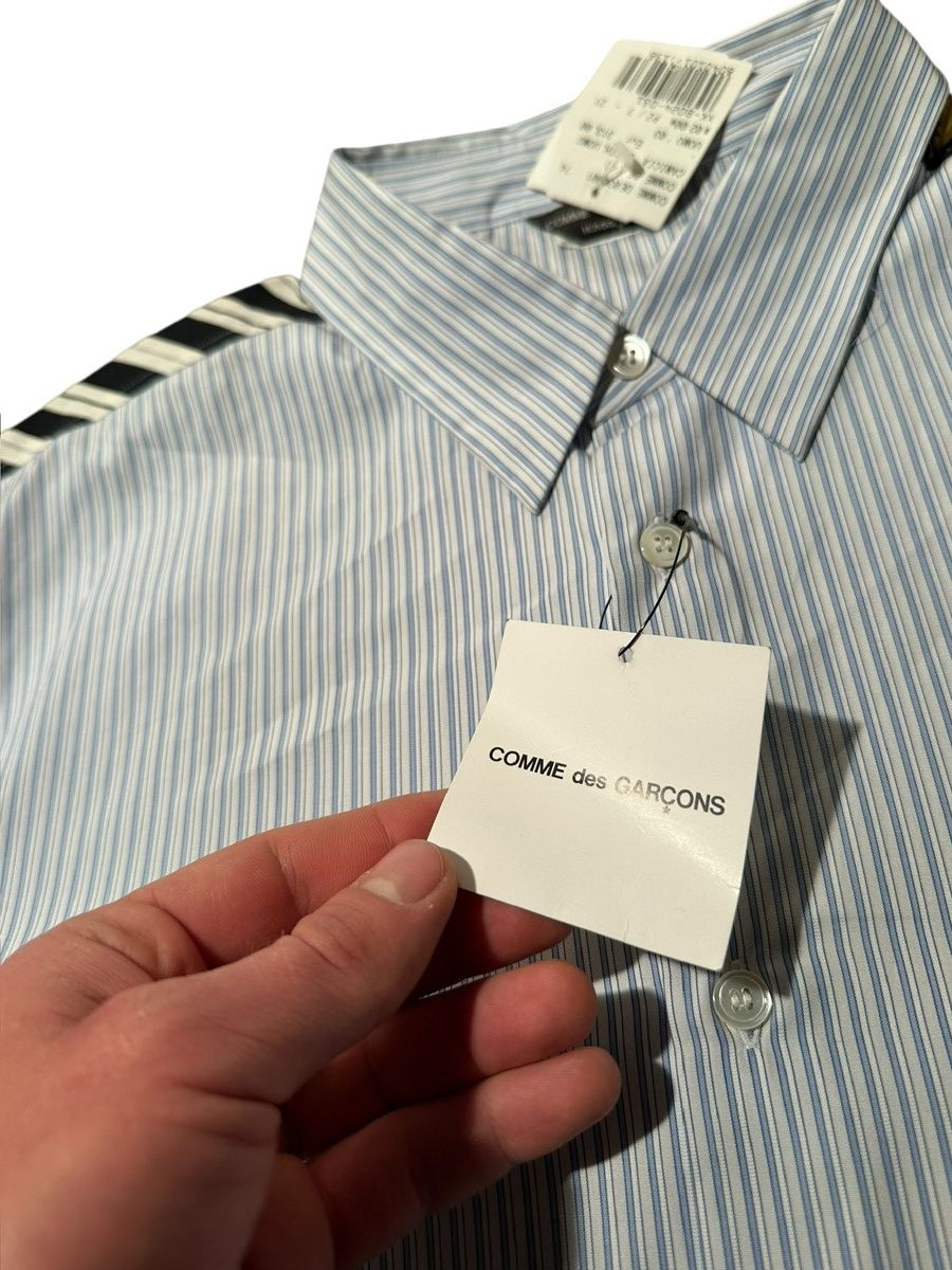 Comme des Garcons COMME des GARÇONS Homme Plus Hybrid Panel Shirt 2003 DS Size US L / EU 52-54 / 3 - 4 Thumbnail