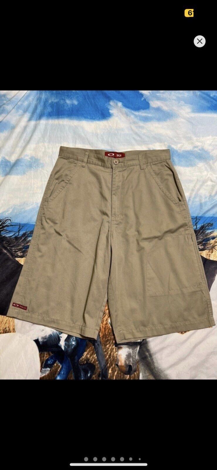 image of 00S Oakley Technical Cargo Short 32 in Beige, Men's