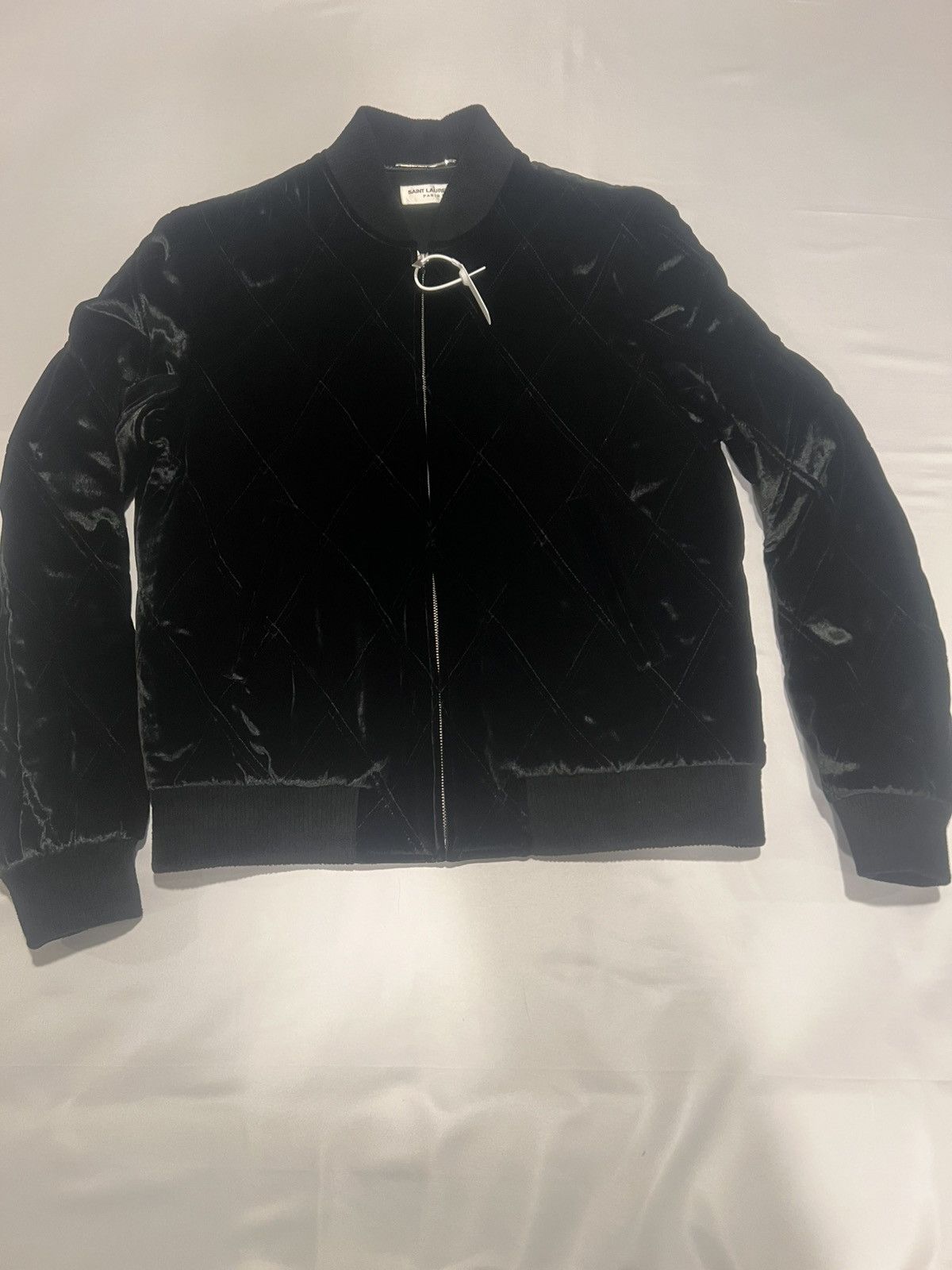 Saint Laurent Paris Saint Laurent quilted velvet jacket. 52/L. $5390 Size US L / EU 52-54 / 3 - 2 Thumbnail