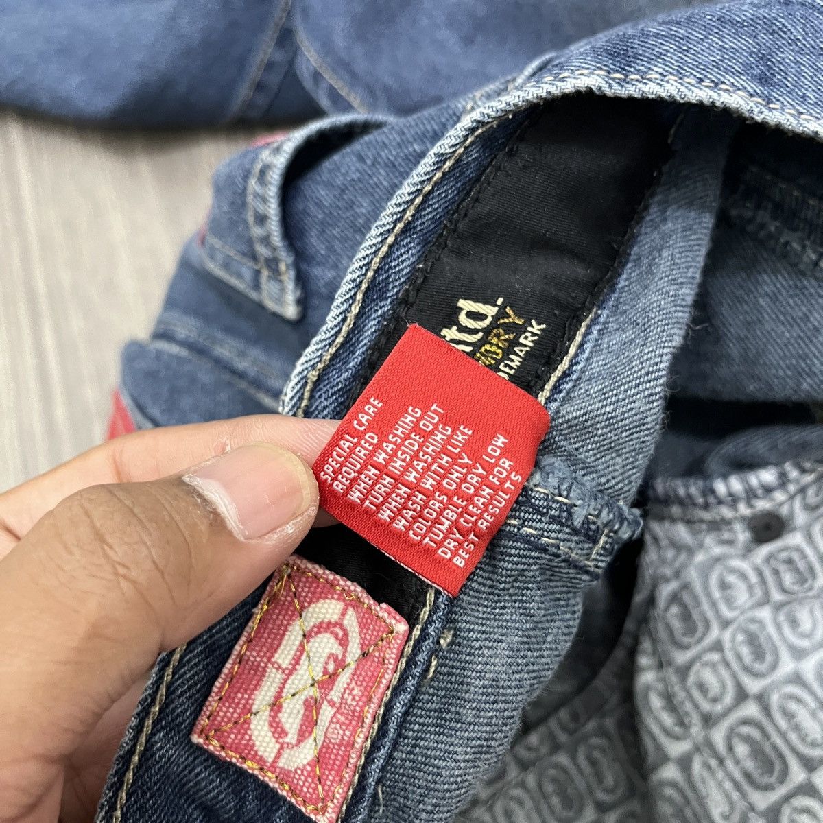 Ecko Unltd. Baggy Jeans Ecko Unltd Big Rhino Logo Denim 🟥 Size US 34 / EU 50 - 13 Thumbnail
