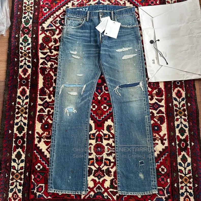 Visvim size W32L30 20aw 01.2d17 jeans