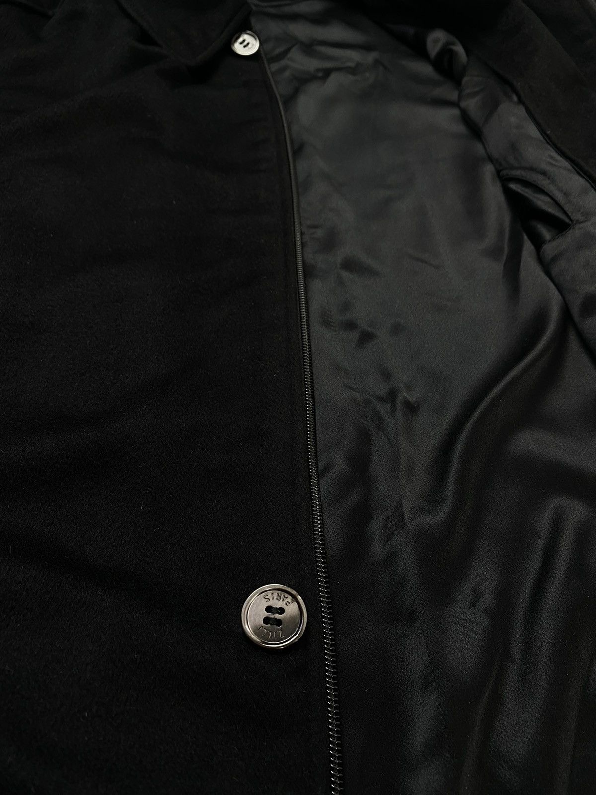 Vintage 🚨 Zilli LITHO NOIR vintage cashmere coat jacket black man 60 Size US XXL / EU 58 / 5 - 12 Thumbnail