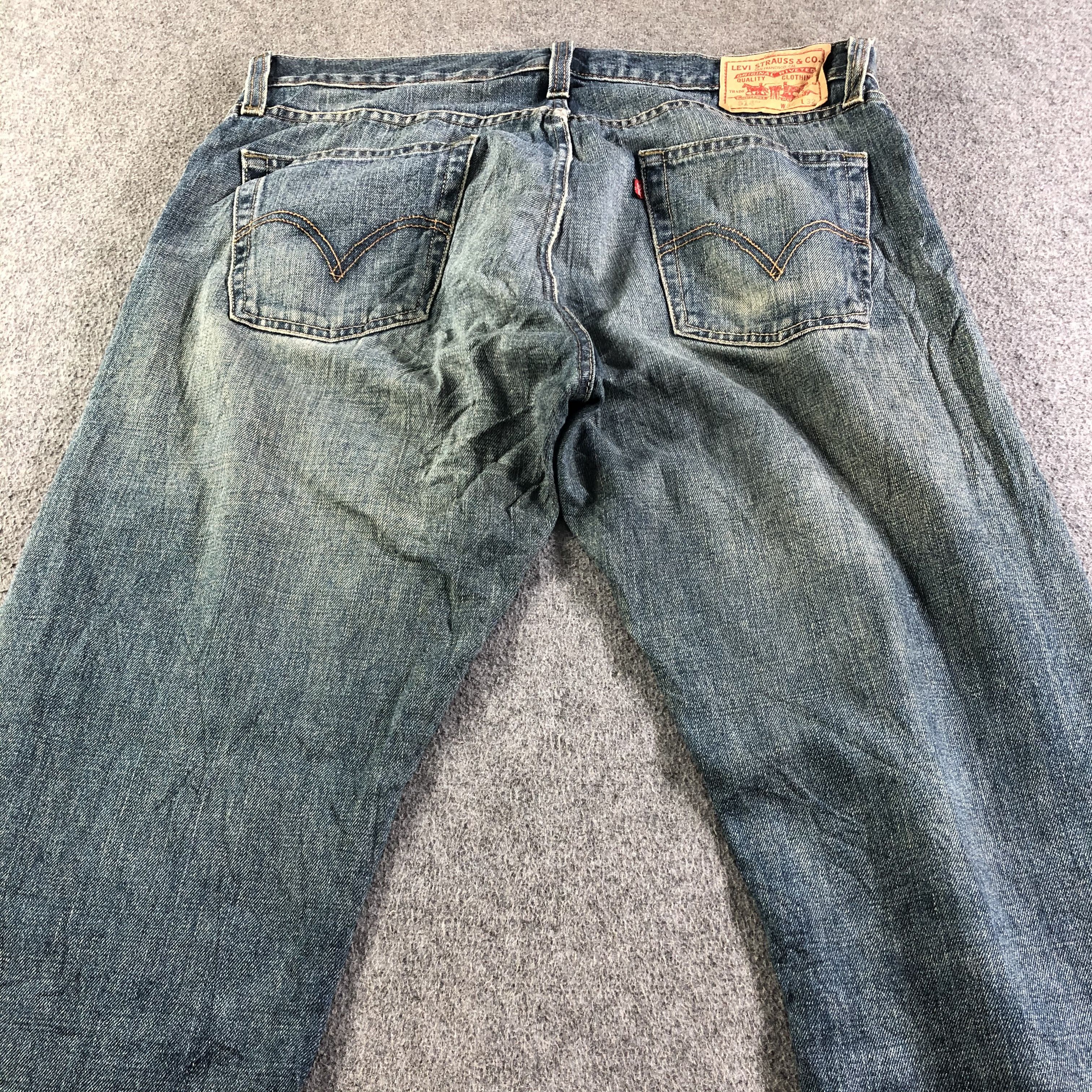 Levi's Vintage Levis 514 Jeans-J4391 Size US 38 / EU 54 - 4 Thumbnail
