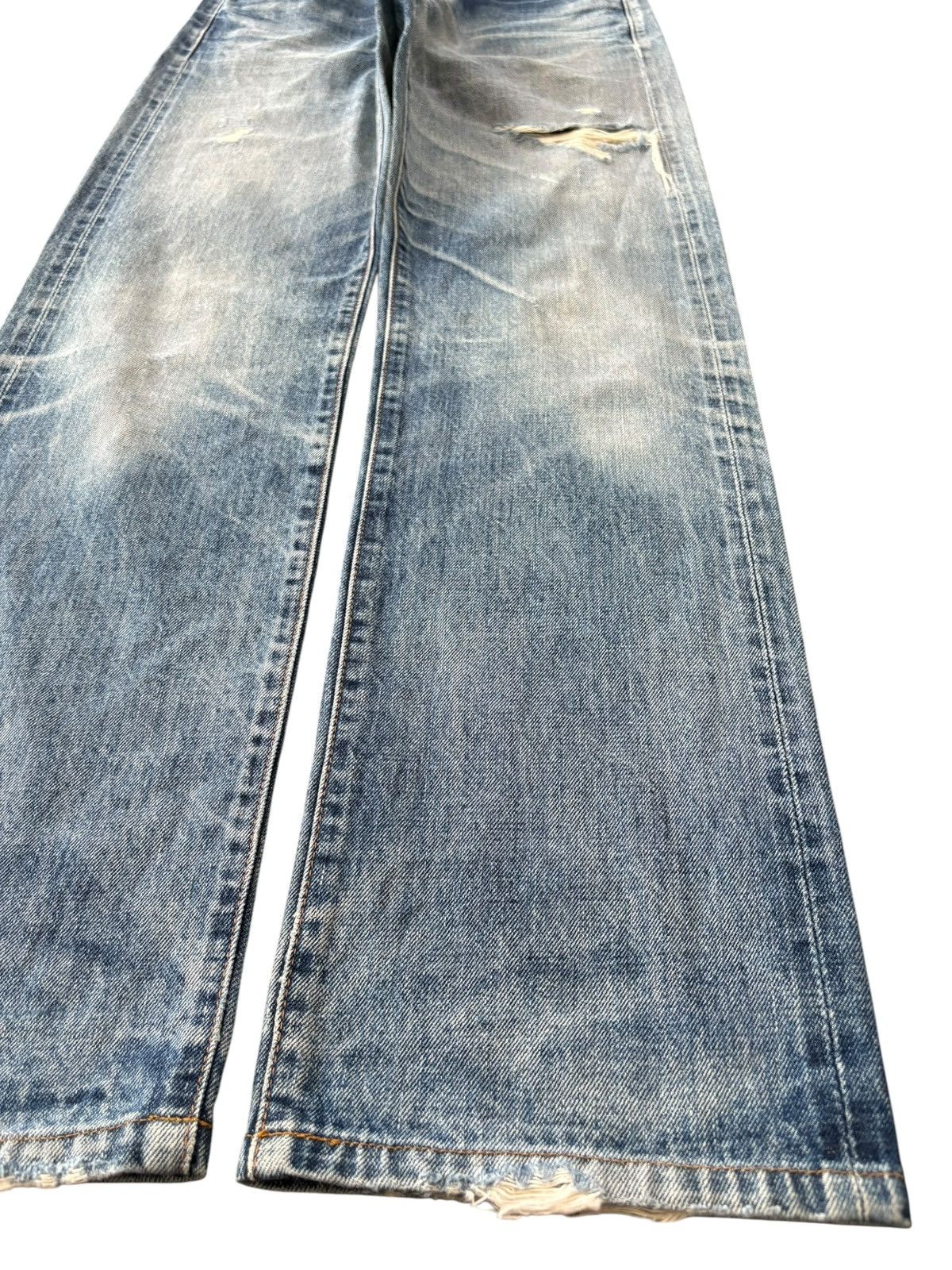 Levi's Vintage Japanese Levis 502 Big E Selvedge Talon Dist Jeans Size US 29 - 8 Thumbnail