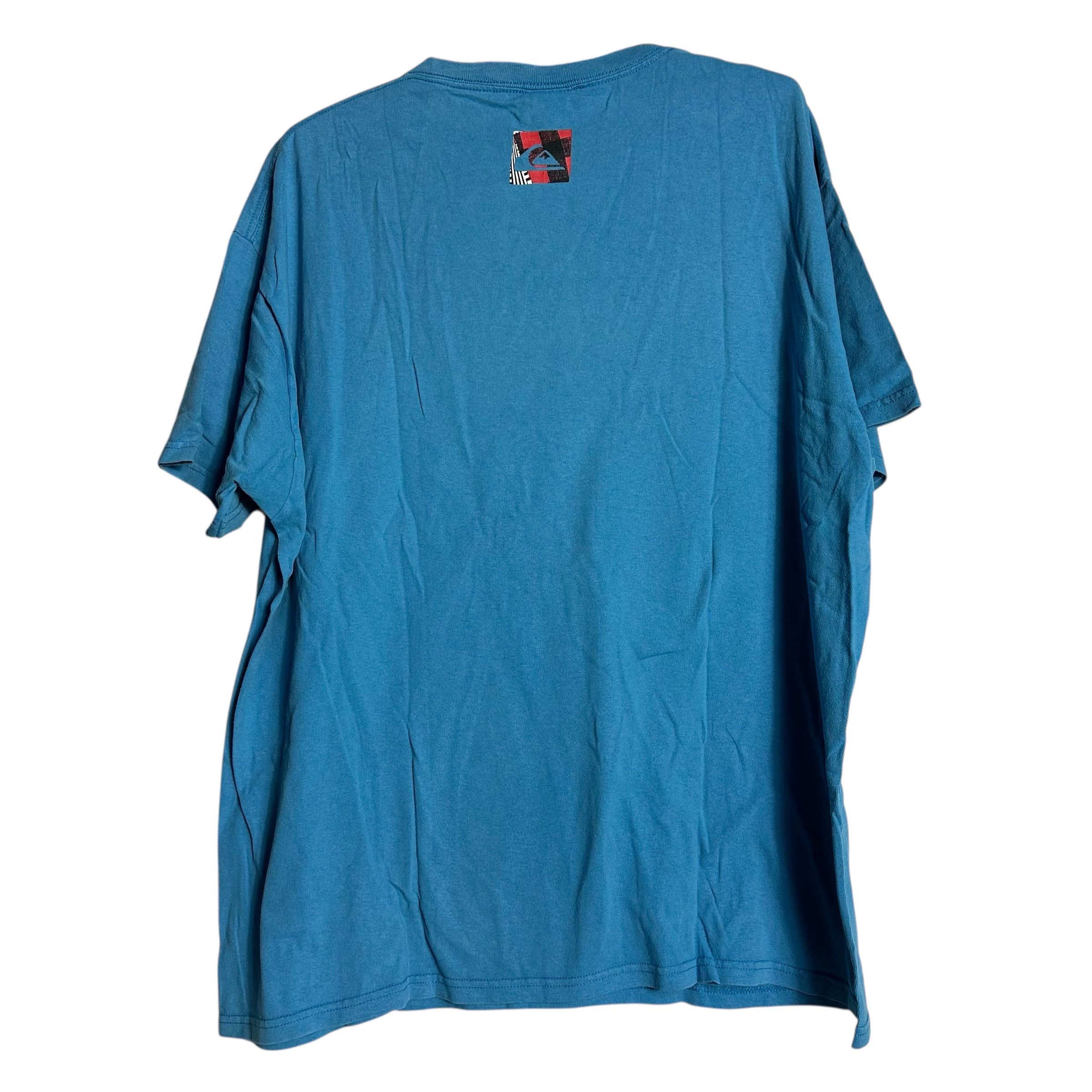 Quiksilver 🔥RARE🔥Vintage Quicksilver Streetwear Spell Out T-shirt Size US XL / EU 56 / 4 - 3 Thumbnail