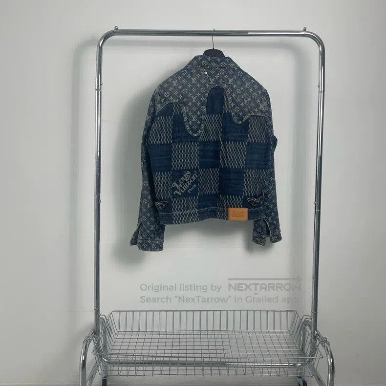 Louis Vuitton Louis Vuitton Nigo denim jacket Size US M / EU 48-50 / 2 - 2 Thumbnail