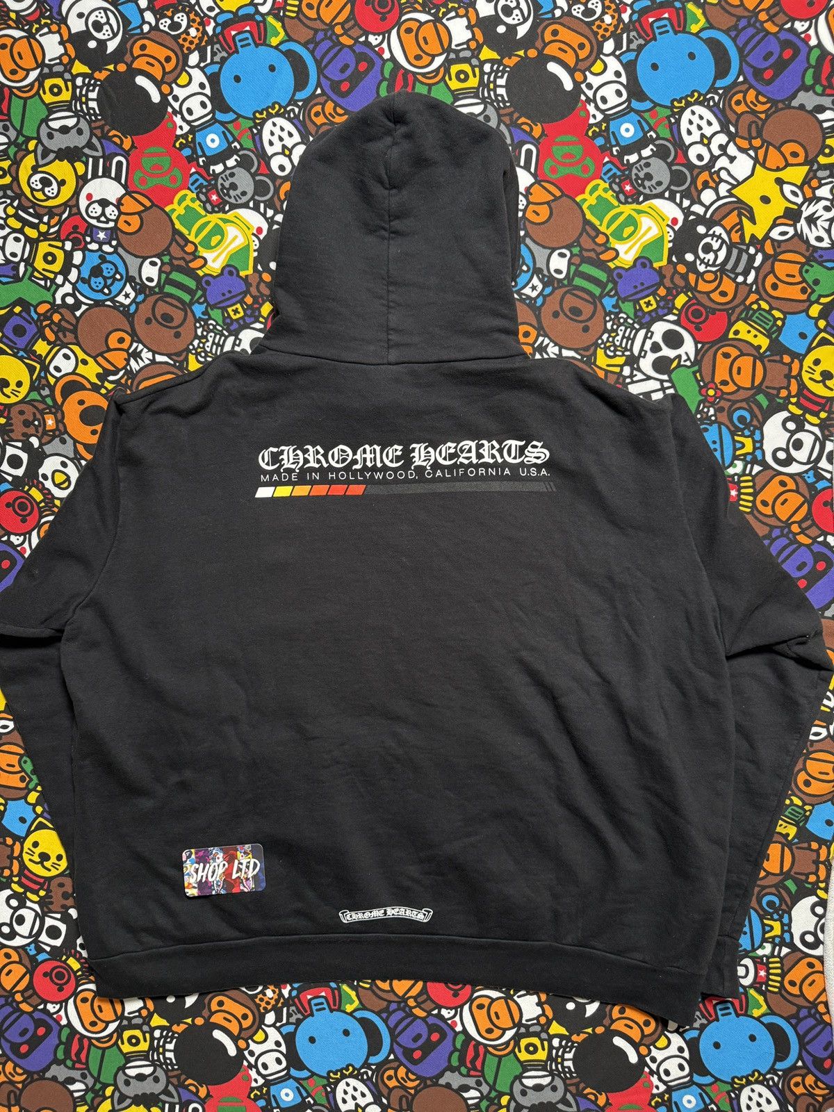 Chrome Hearts Chrome Hearts Black Charge Up Hoodie Size US XL / EU 56 / 4 - 12 Thumbnail