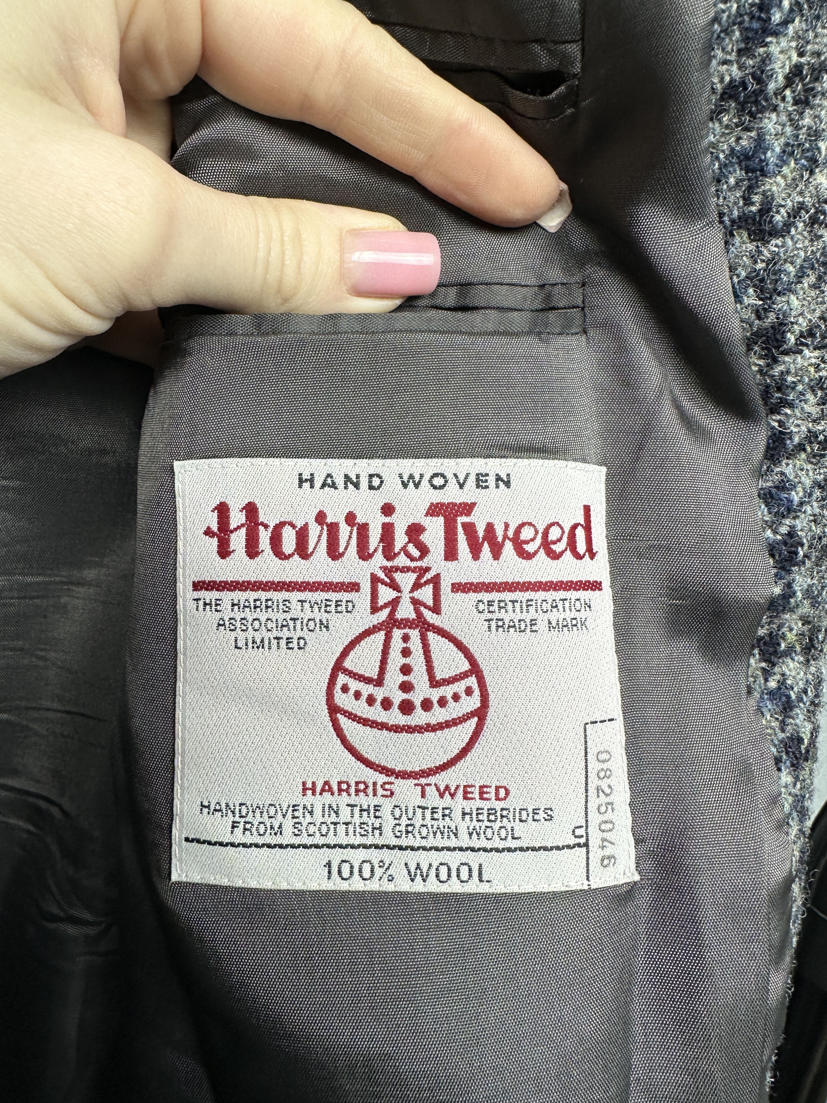 Harris Tweed Harris Tweed Wool Two Buttons Blazer Jacket Size US L / EU 52-54 / 3 - 3 Thumbnail