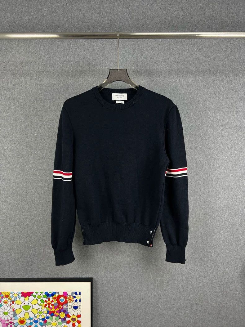 Thom Browne Thom browne TB color stripe knitted sweater 2503-Nextarrow Size US M / EU 48-50 / 2 - 1 Thumbnail
