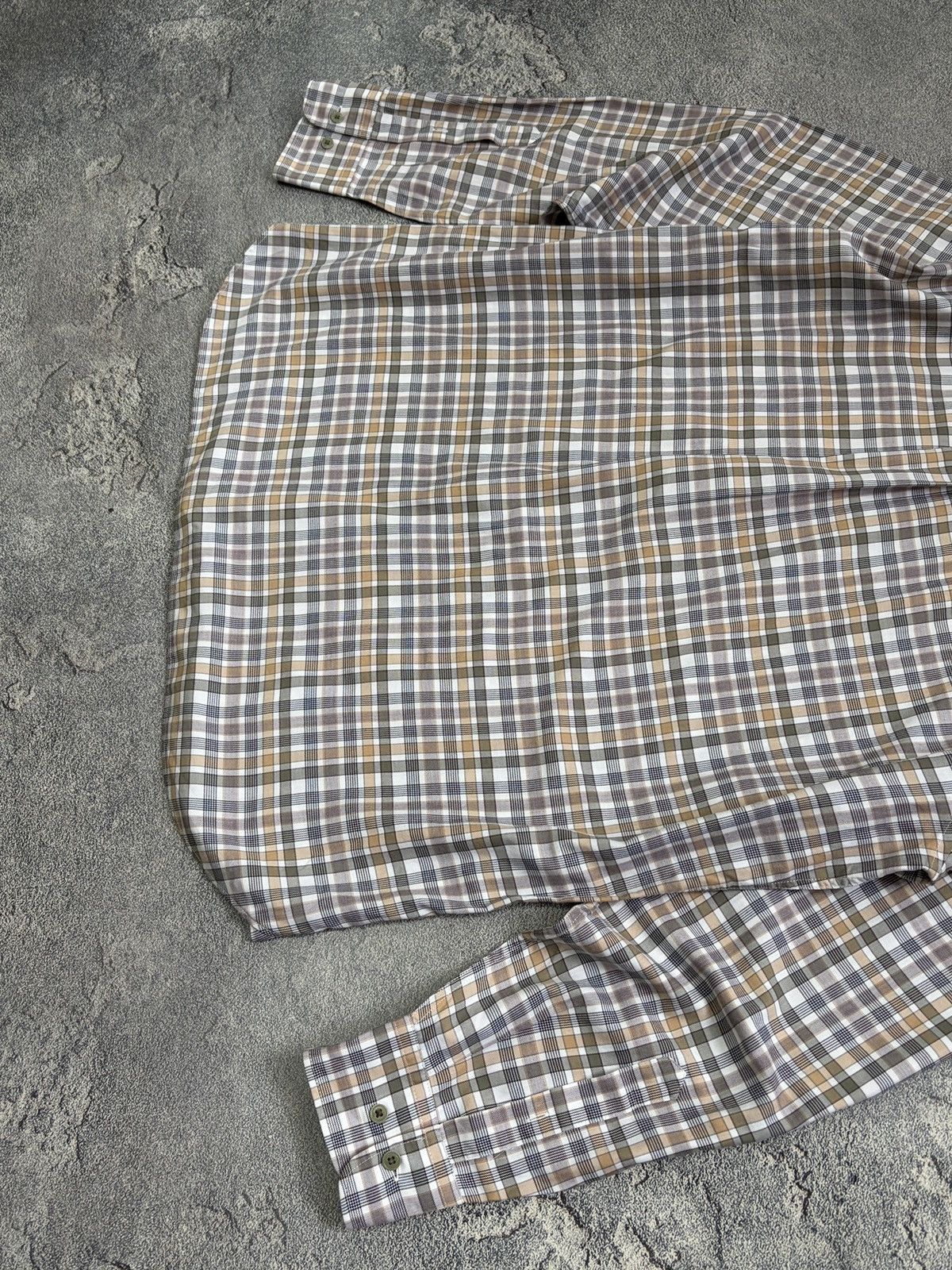 Faconnable Façonnable Plaid Cotton Button Down Shirt Large Size US L / EU 52-54 / 3 - 13 Thumbnail
