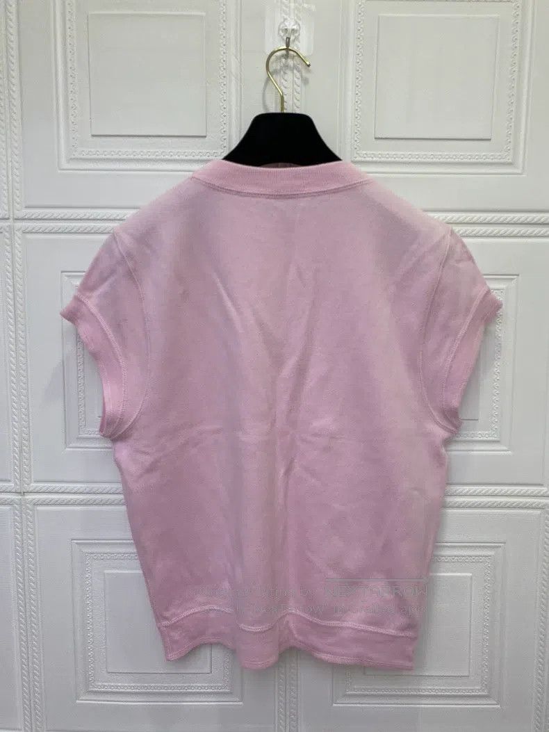 Chanel Chanel Pink knitted short sleeves Size XXS / US 00 / IT 34 - 4 Thumbnail
