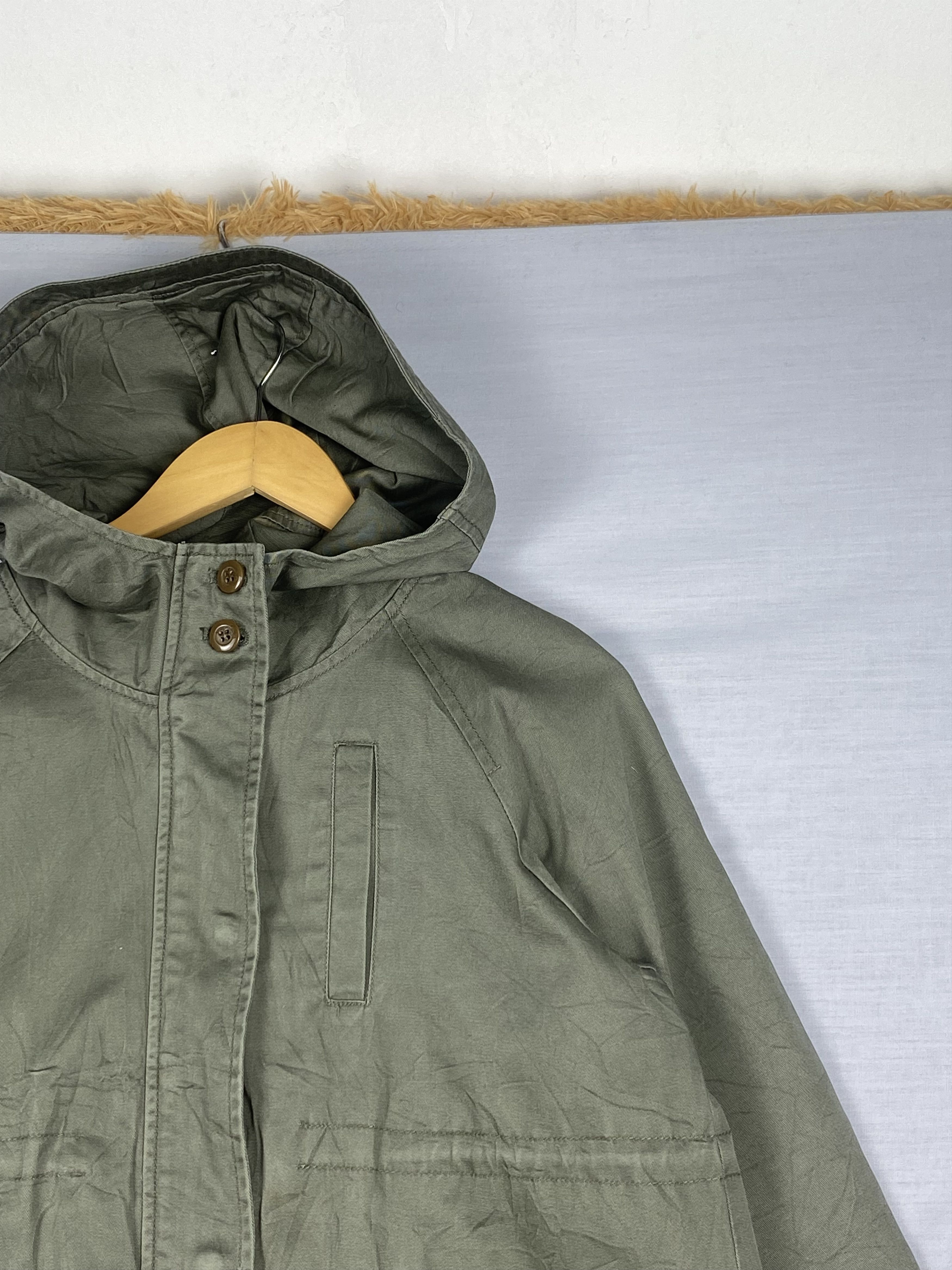 Japanese Brand Vintage Cinema Club Hoodie Zip Up Plain Canvas Jacket Size US M / EU 48-50 / 2 - 2 Thumbnail