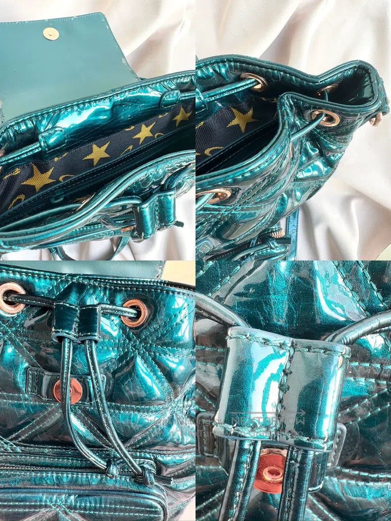 Vivienne Westwood Vivienne Westwood size os Vintage Blue-Green Patent Leather Size ONE SIZE - 9 Thumbnail