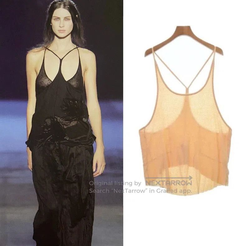 Ann Demeulemeester Ann demeulemeester 2006 Summer vest. Size US L / EU 52-54 / 3 - 1 Thumbnail