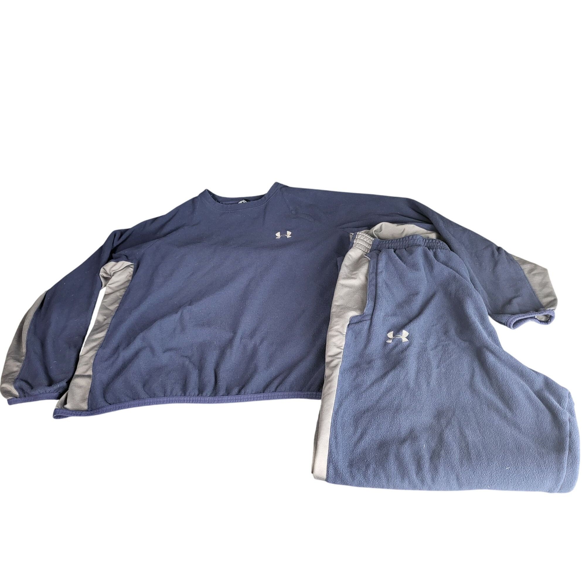 Under Armour Under Armour Sweatsuit Men Sz XL Two Tone Blue Gray Athletic Size US 38 / EU 54 - 1 Thumbnail