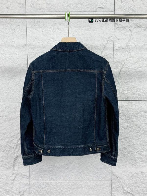 Ermenegildo Zegna Ermenegildo Zegna Unisex Single-Breasted Denim Jacket Size US M / EU 48-50 / 2 - 1 Thumbnail