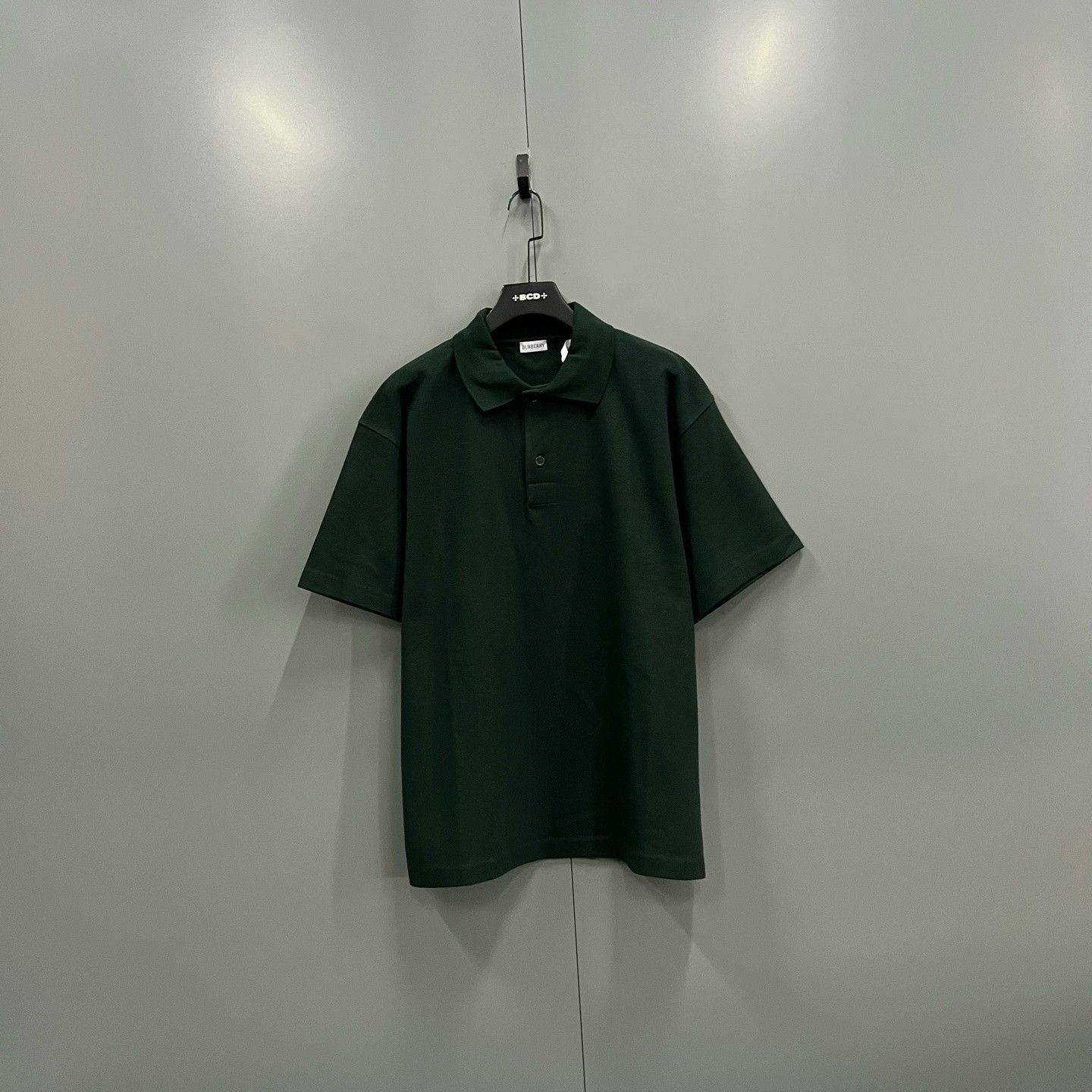 Burberry Burberry Dark Green Back Embroidery Polo Size US M / EU 48-50 / 2 - 1 Preview