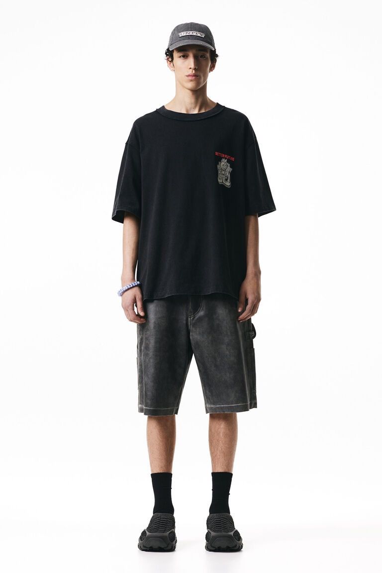 H&M × Heron Preston Heron Preston H2 x H&M “Better Future” Oversize T-shirt Size US S / EU 44-46 / 1 - 2 Thumbnail