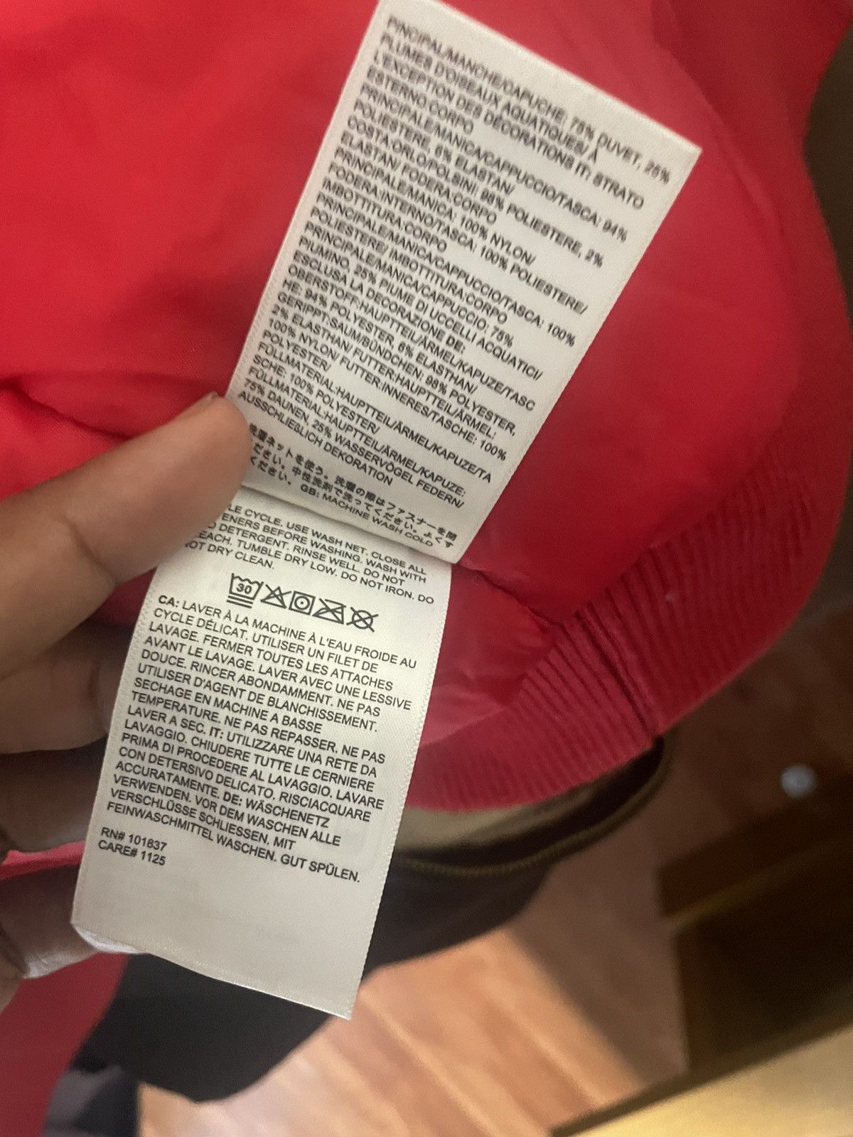 Supreme × The North Face Supreme The North Face Down Filled Zip Hoodie Size US XXL / EU 58 / 5 - 8 Thumbnail