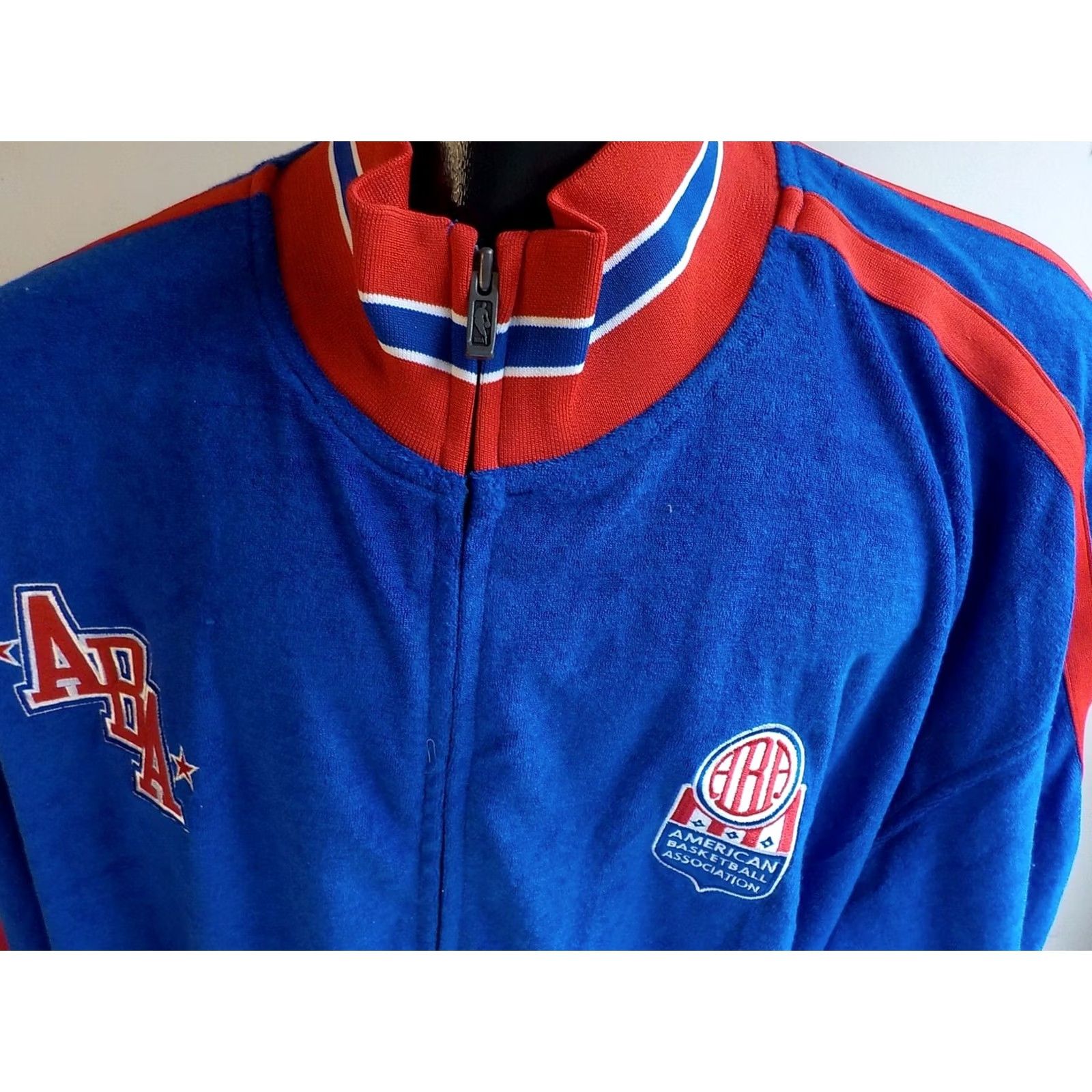 Reebok VINTAGE REEBOK Track Jacket ABA Blue Red White 4XL NWT Mens Hoodie? Size US XXL / EU 58 / 5 - 2 Thumbnail
