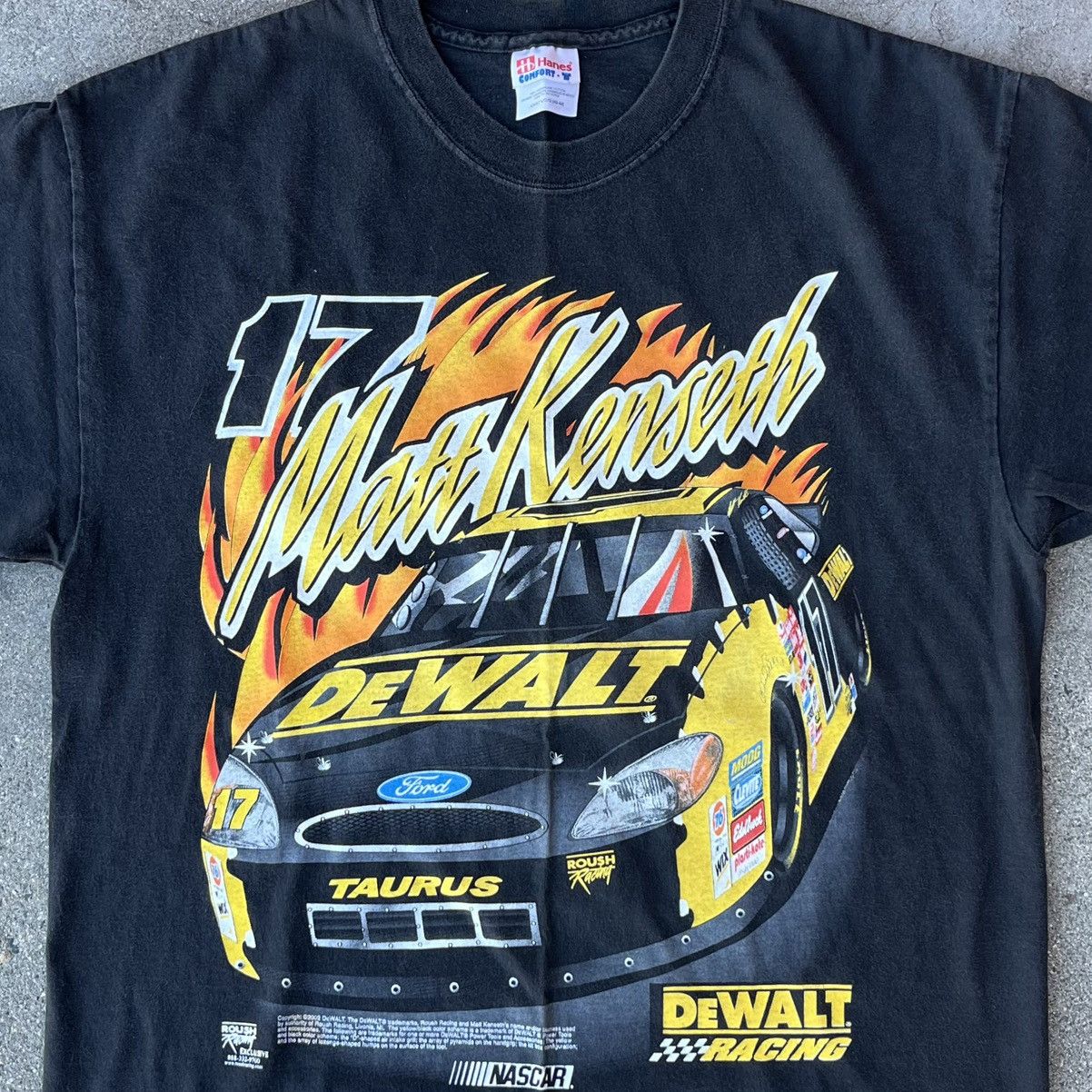 NASCAR × Vintage Vintage 02’ Matt Kenseth NASCAR DeWalt Racing Tee Sz L Size US L / EU 52-54 / 3 - 1 Thumbnail