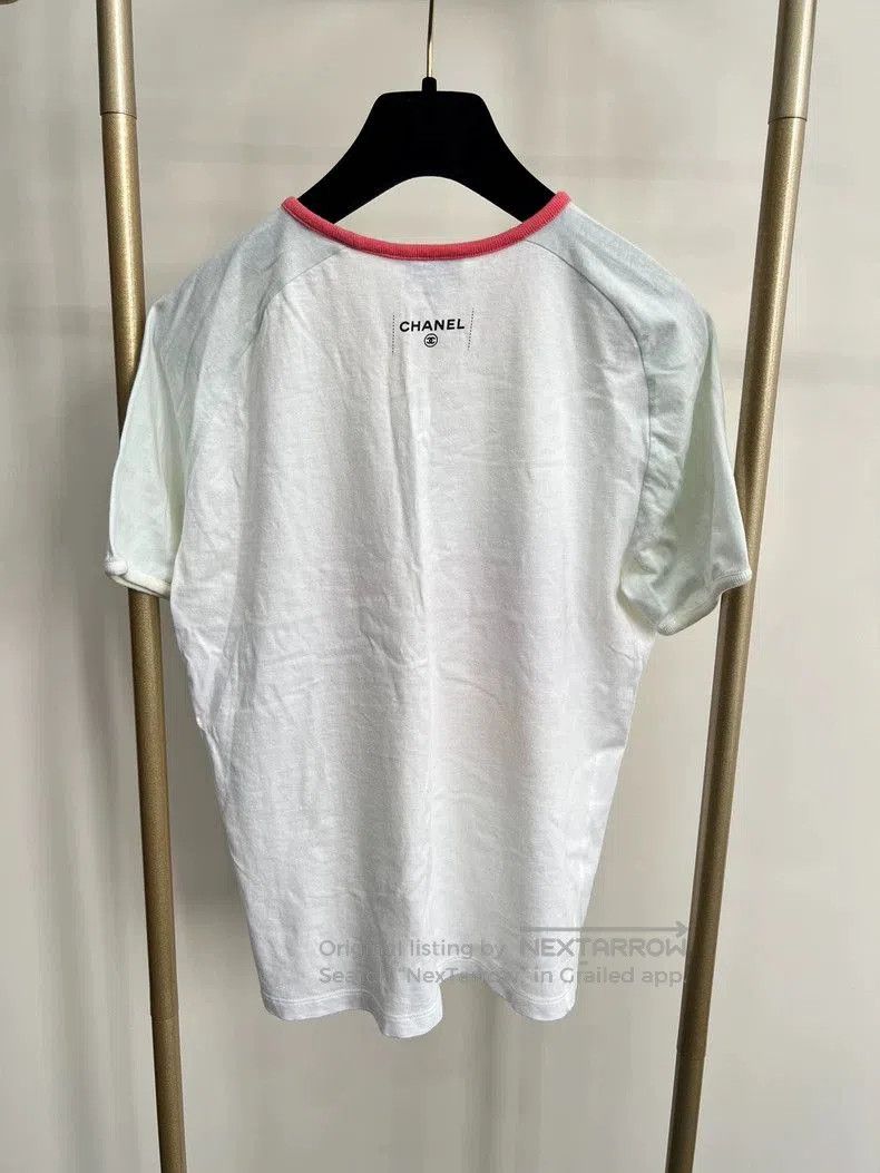 Chanel Chanel Coco Short Sleeve T. Size US M / EU 48-50 / 2 - 2 Thumbnail