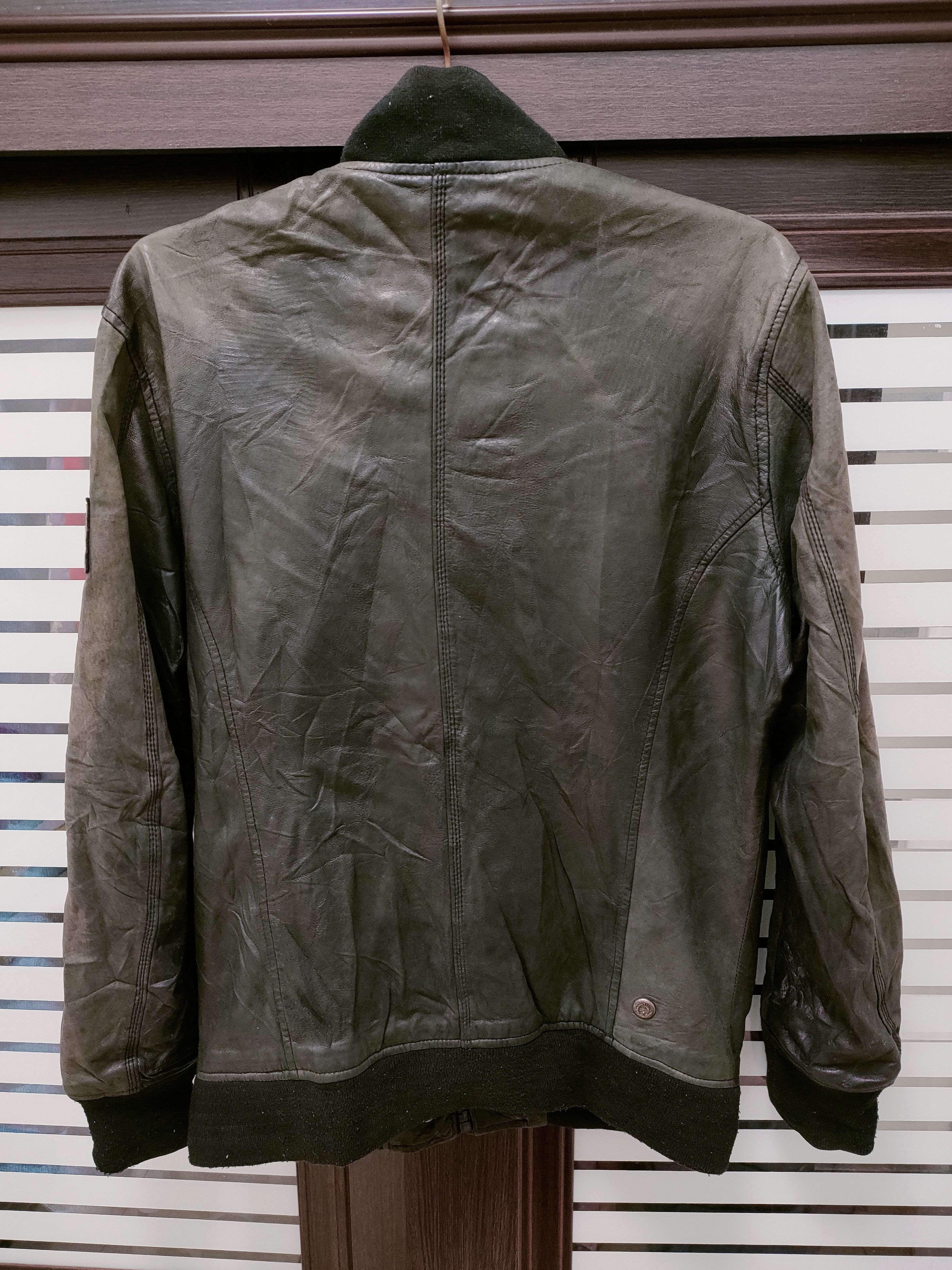 Diesel 🔥Vtg Diesel Sheep Skin Leather Jacket 🔥 Size US M / EU 48-50 / 2 - 8 Thumbnail