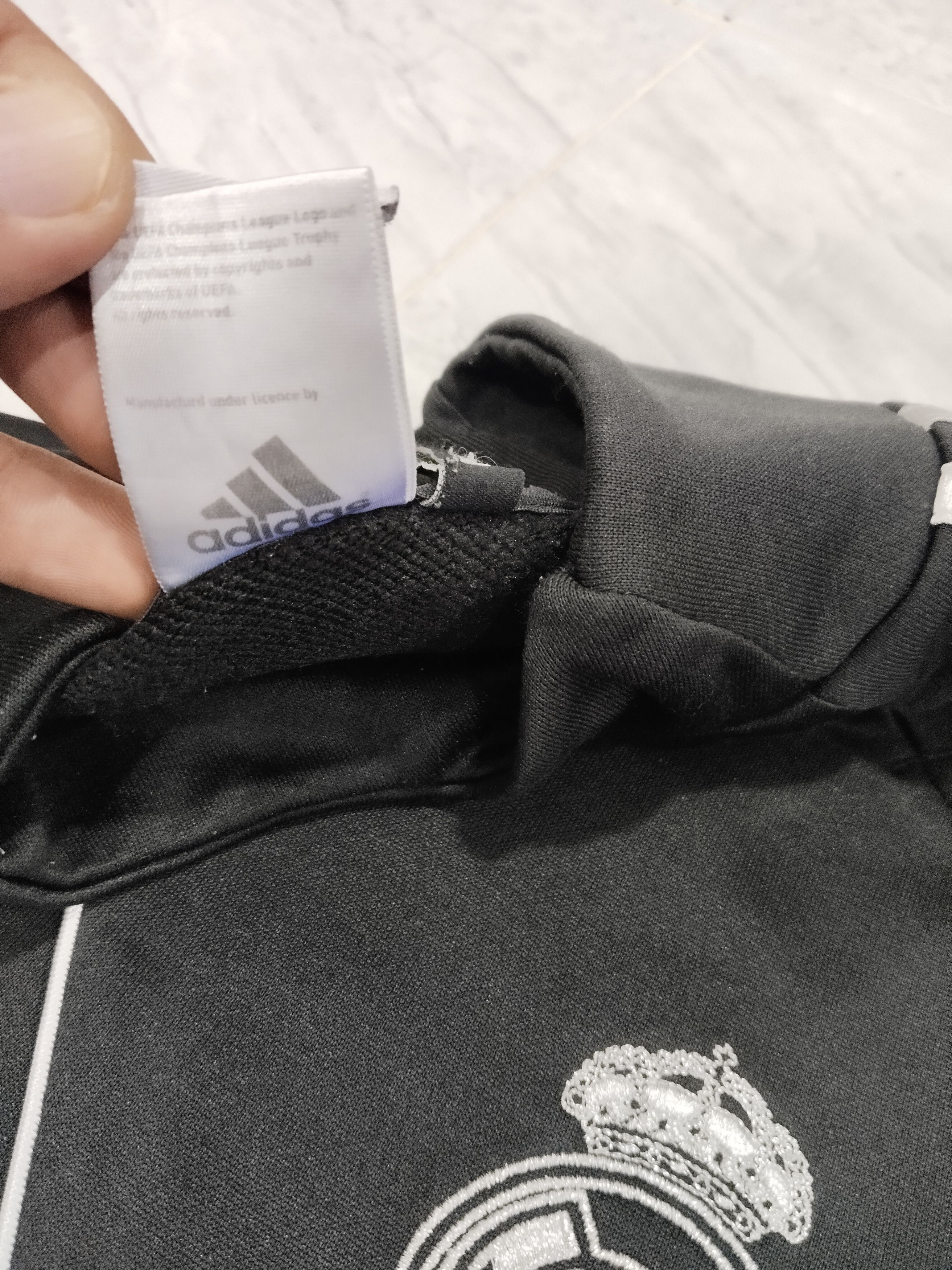 Adidas × F.C. Real Bristol Vintage Adidas Real Madrid Champion League Jersey Size US M / EU 48-50 / 2 - 6 Thumbnail