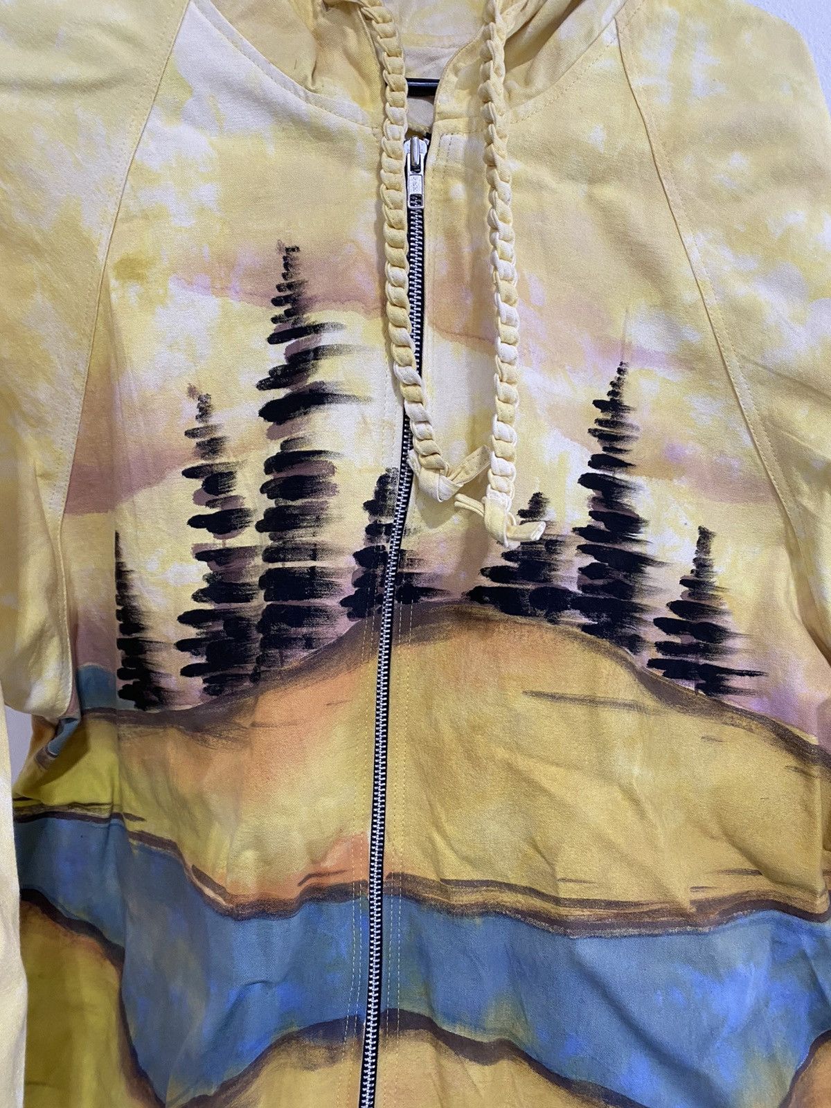Vintage Canvas All Over Art Jacket Size US S / EU 44-46 / 1 - 2 Thumbnail