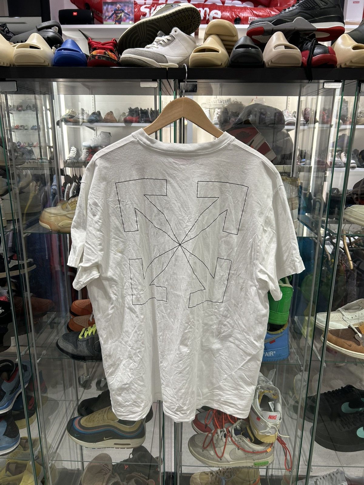 Off-White Offwhite arrows tee white Size US XL / EU 56 / 4 - 1 Thumbnail