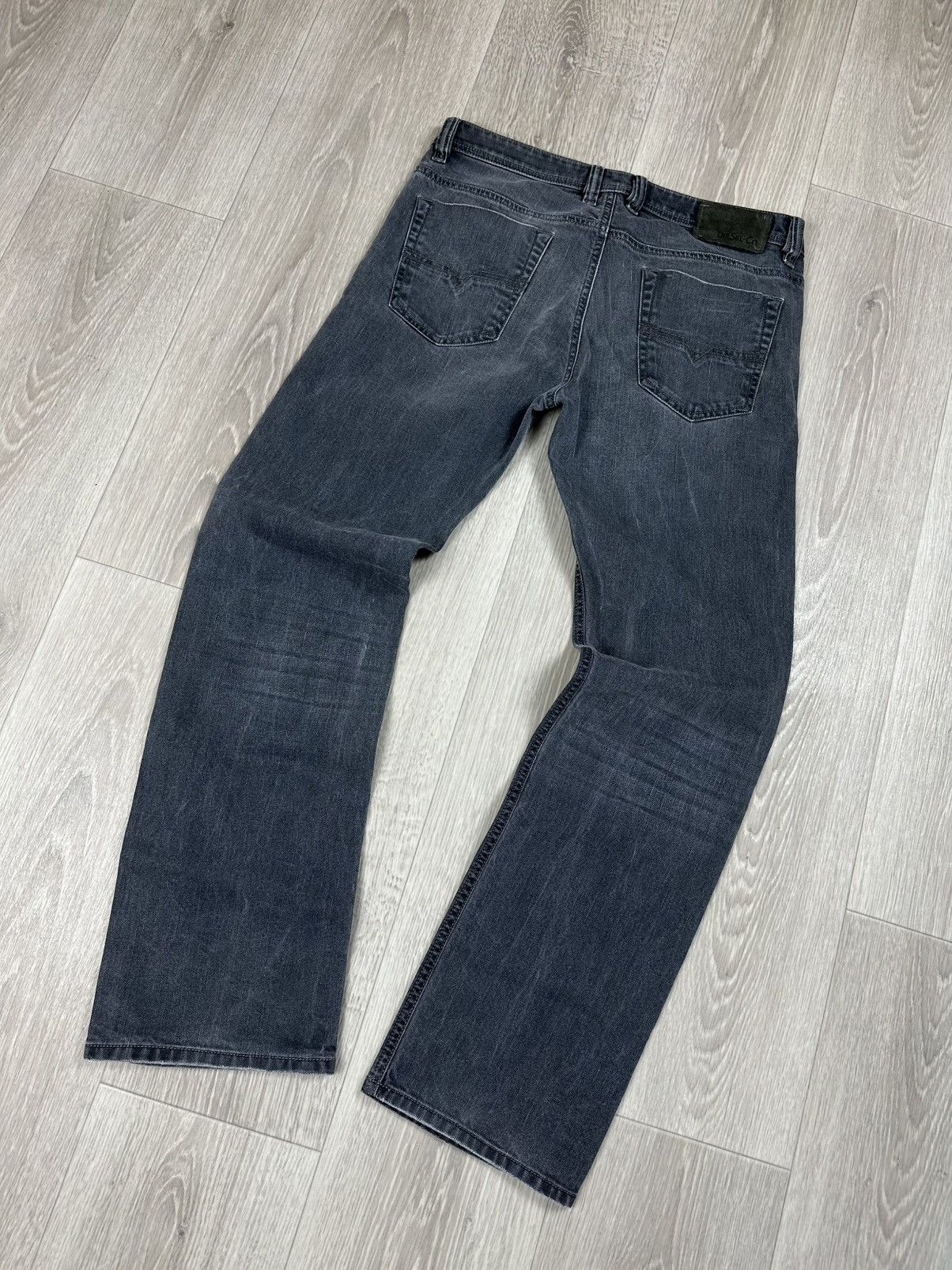 Diesel Vintage Diesel Denim Gray Jeans Size 33 Size US 33 - 7 Thumbnail