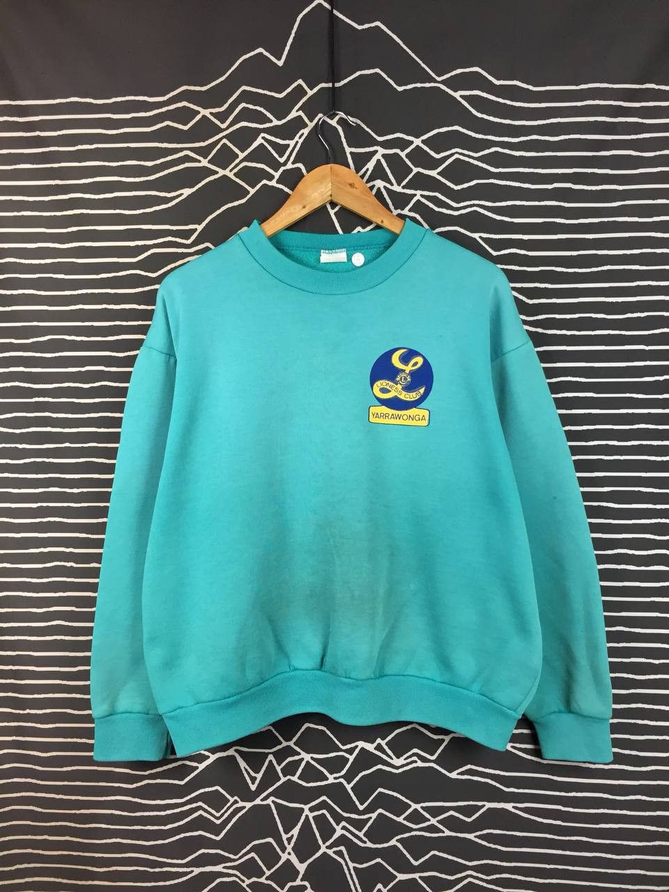 Vintage Vtg Yarrawonga Lioness Club Australia Pullover Sweatshirt Size US XL / EU 56 / 4 - 2 Thumbnail