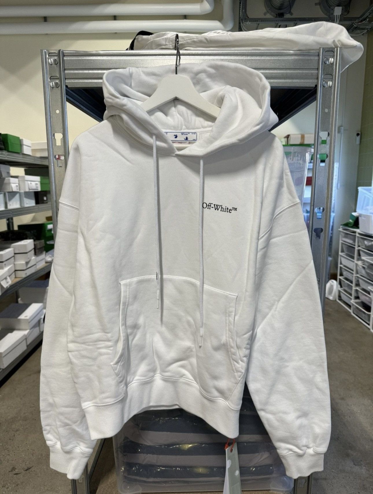 Off-White Off-White Caravaggio Crowning Hoodie NEW 800$ Size US L / EU 52-54 / 3 - 2 Thumbnail