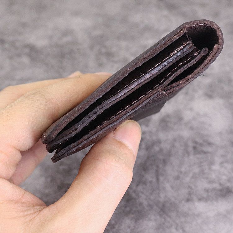Japanese Brand × Leather Mini Flap Coin Wallet Size ONE SIZE - 7 Thumbnail