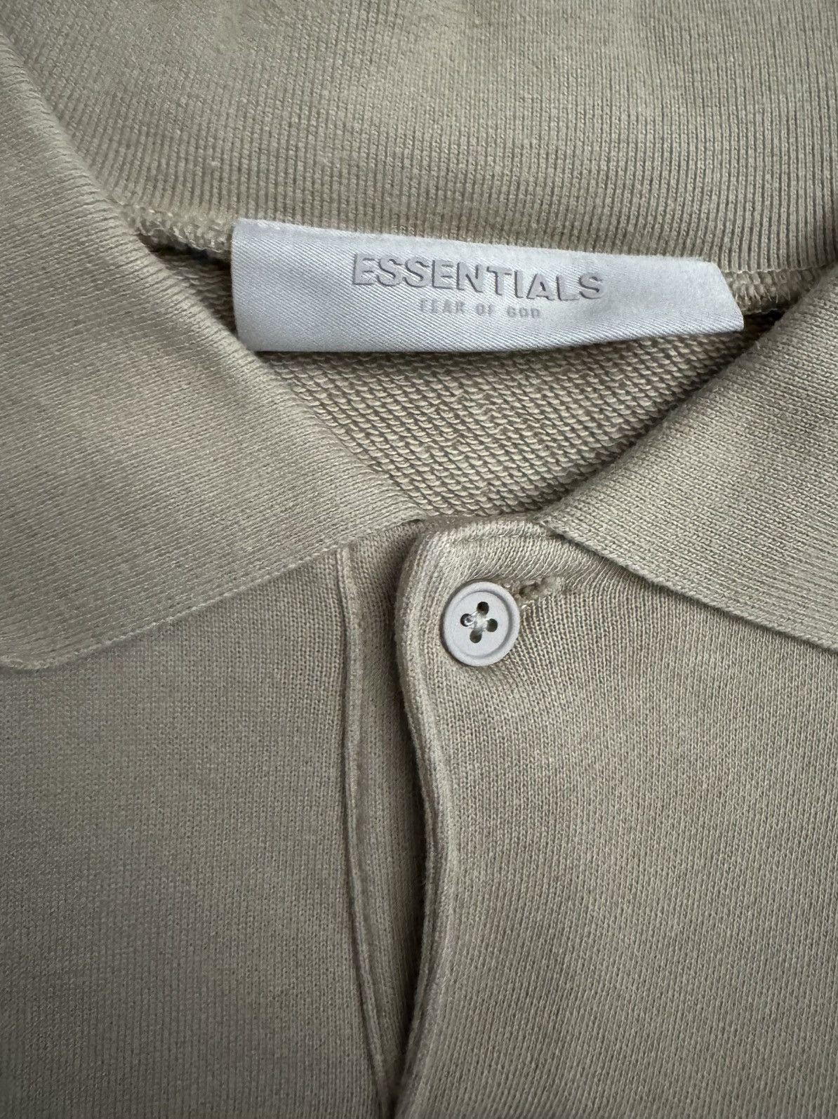 Essentials × Fear of God Fear of God Essentials L/S Polo Oak Size US S / EU 44-46 / 1 - 3 Thumbnail