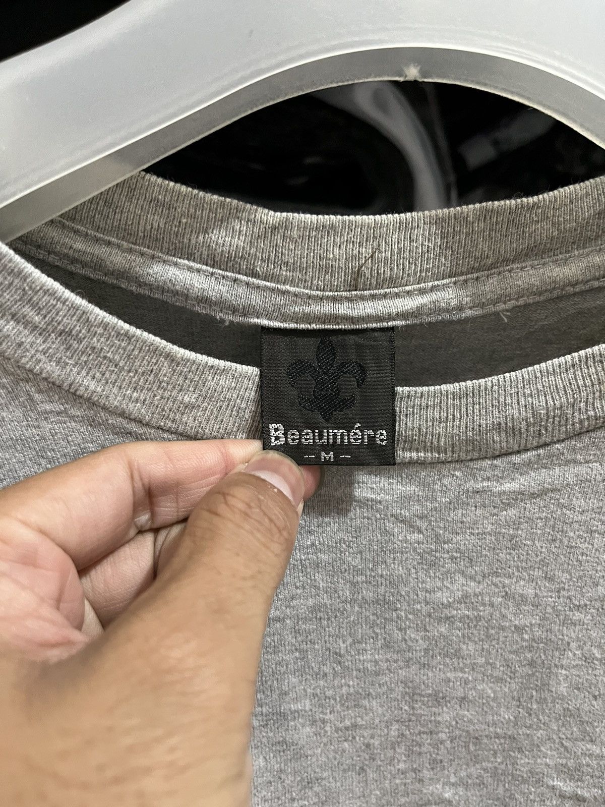 Japanese Brand Beaumere poem longsleeve archive Size US M / EU 48-50 / 2 - 6 Thumbnail