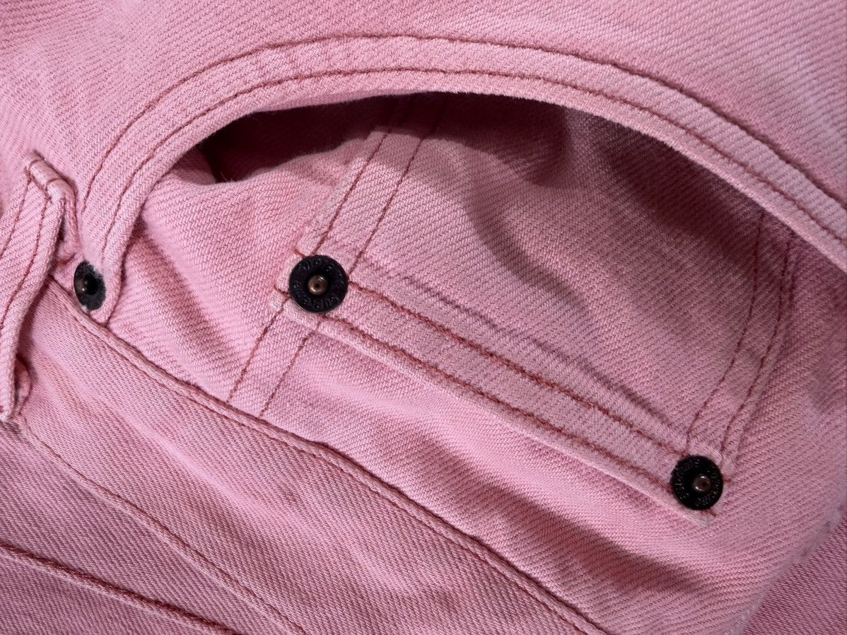 Supreme Supreme Pink Star Logo Denim Jeans Size 32 Made in USA Size US 32 / EU 48 - 13 Thumbnail